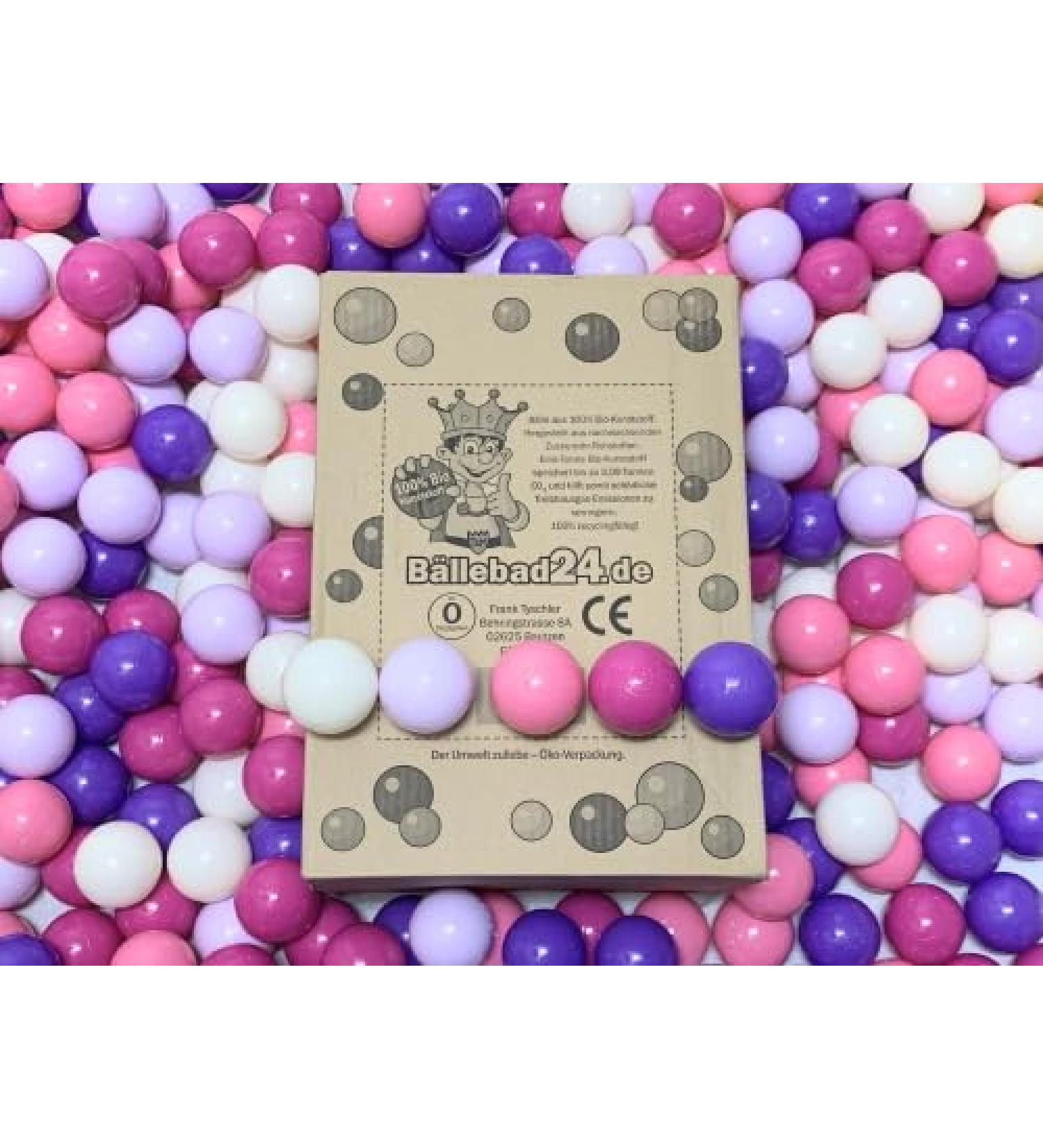 100 Bio-Plastic Ball Bad Balls - Eco-Friendly 6cm Sugar Cane Raw Materials for Kindergarten & Commercial Quality BB02 (BB04) - Buy Online on GoSupps.com
