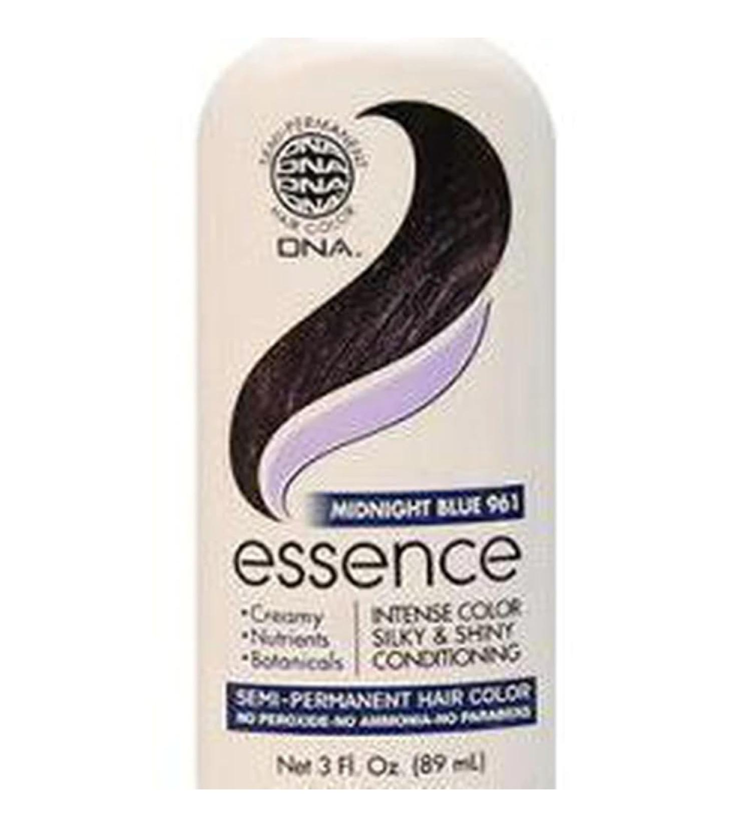 infused with Henna Nutrients & Botanical No Ammonia No Parabens No Peroxide (MIDNIGHT BLUE 961)