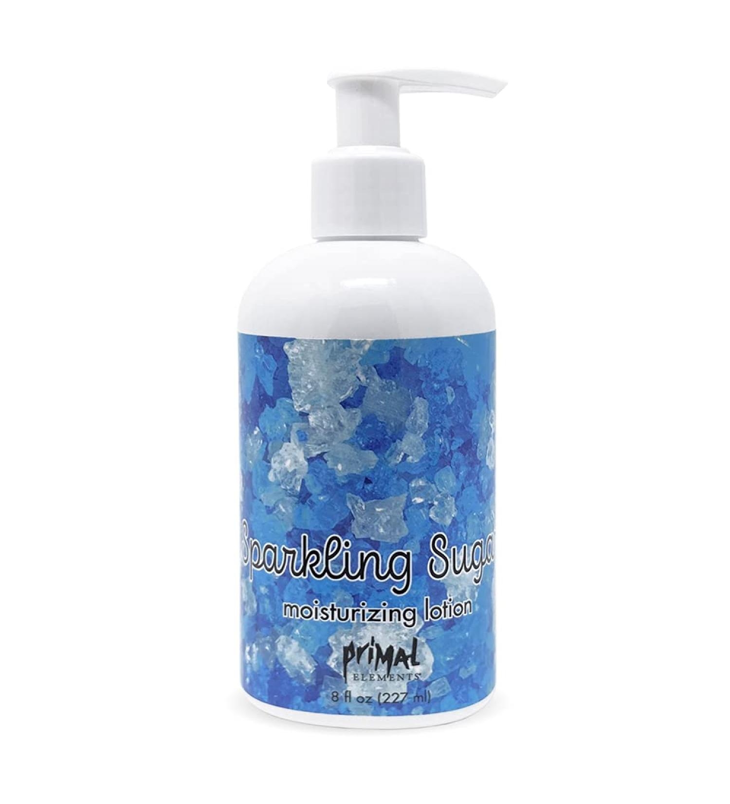 Primal Elements Body Lotion Moisturizing Shea Butter Cream for Hands & Body 8 oz - Sparkling Sugar 8 Fl Oz (Pack of 1)