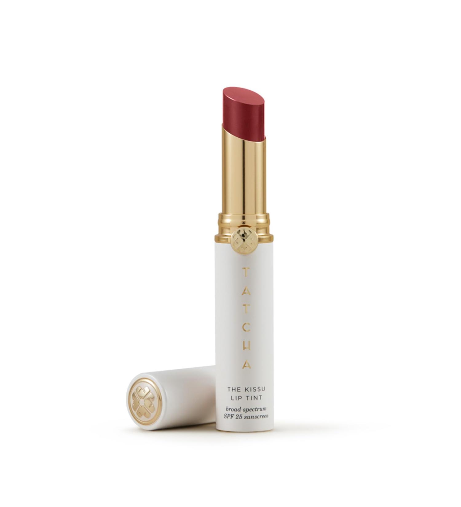 Kissu Lip Tint SPF 25 - Hydrating Tinted Lip Sunscreen with Camellia | 0.14 oz - Shop Internationally - Buy Online on GoSupps.com