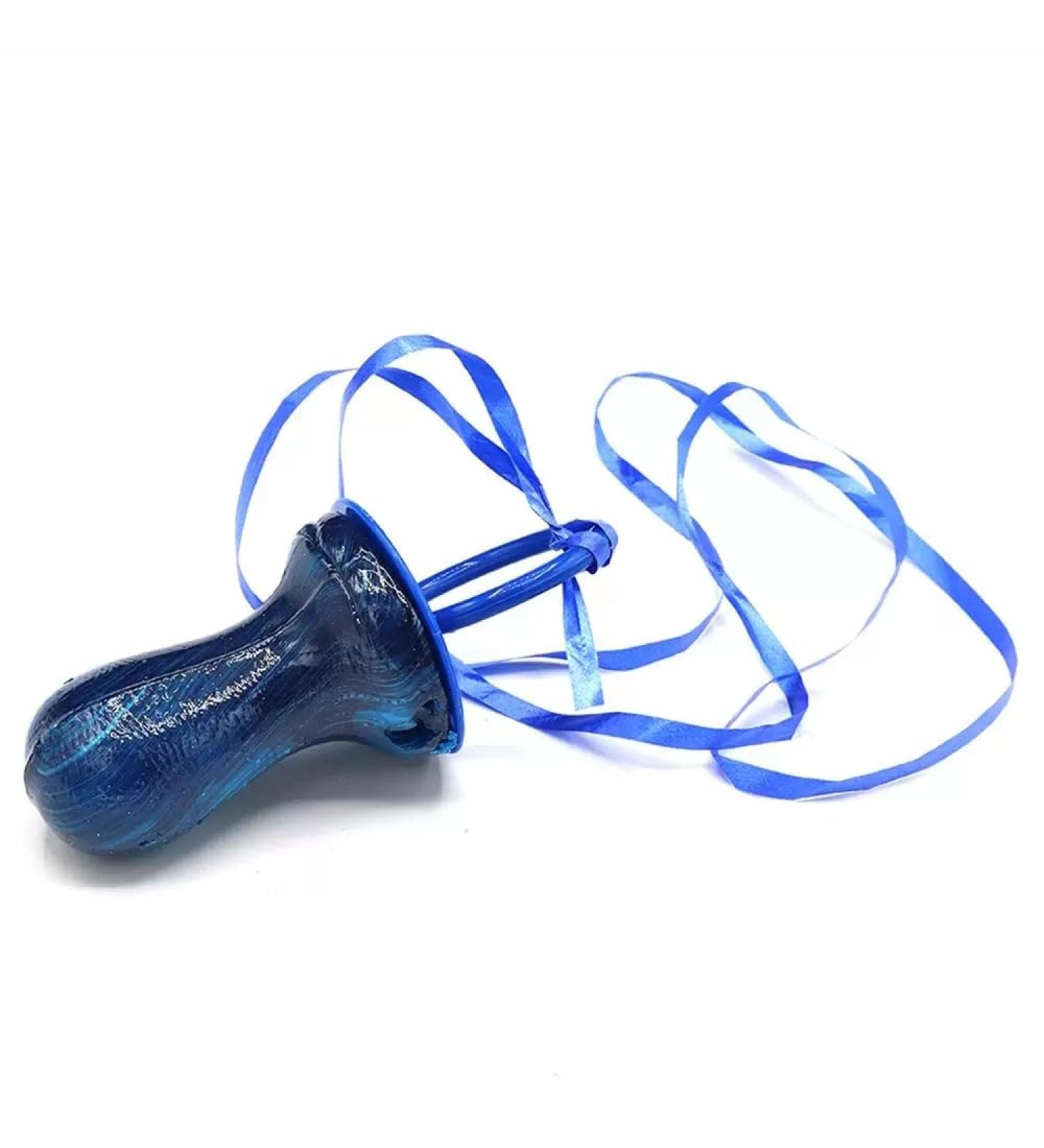 Candy Dummies Hard Retro Lolly (Blue Pack of 4)