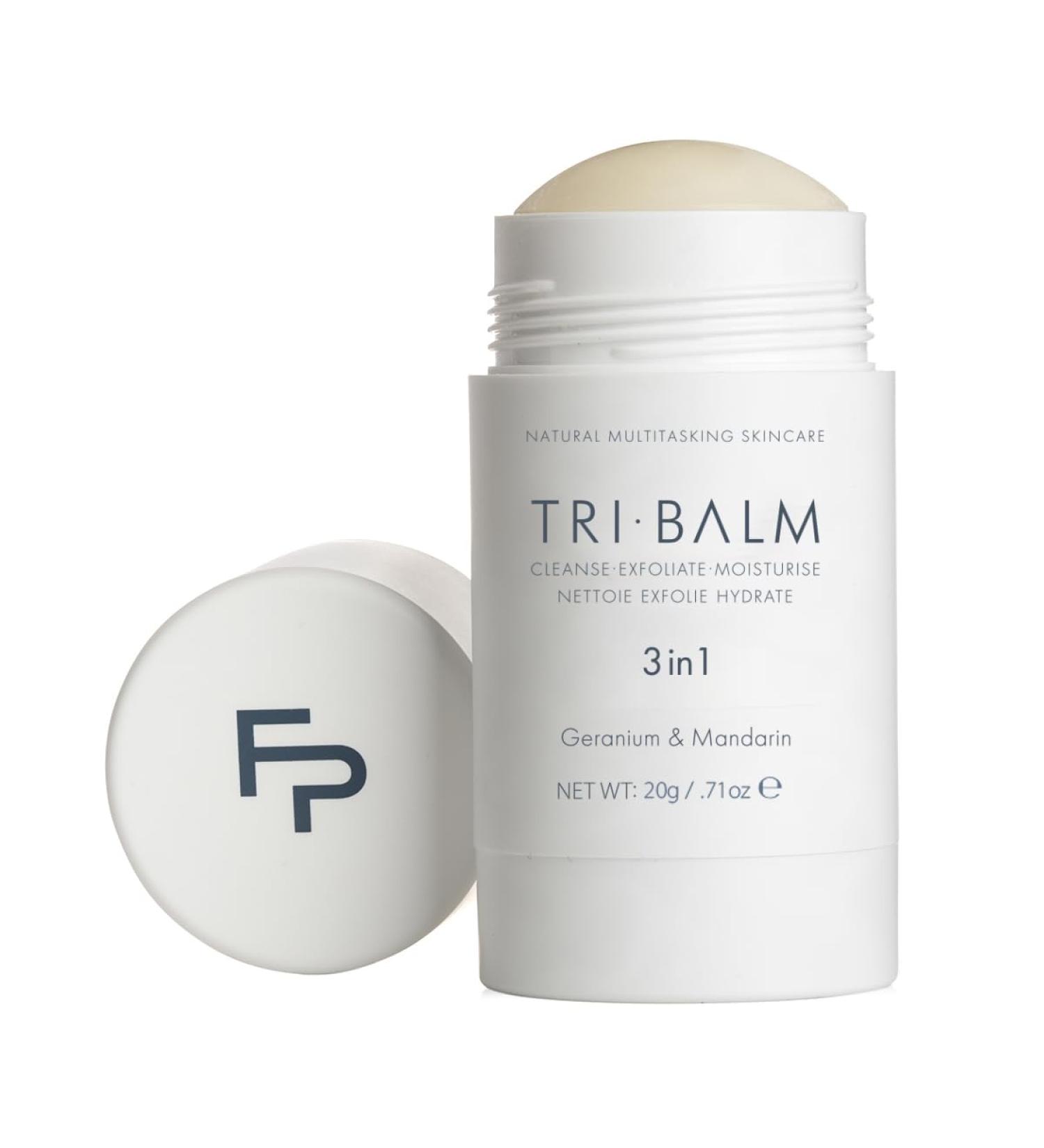 FORMULAE PRESCOTT | Tri-Balm Stick 3 in 1 Facial Balm 20g | Facial Cleanser Facial Exfoliant & Facial Moisturize | All Natural Skin Care (0.7 Oz) - Buy Online on GoSupps.com