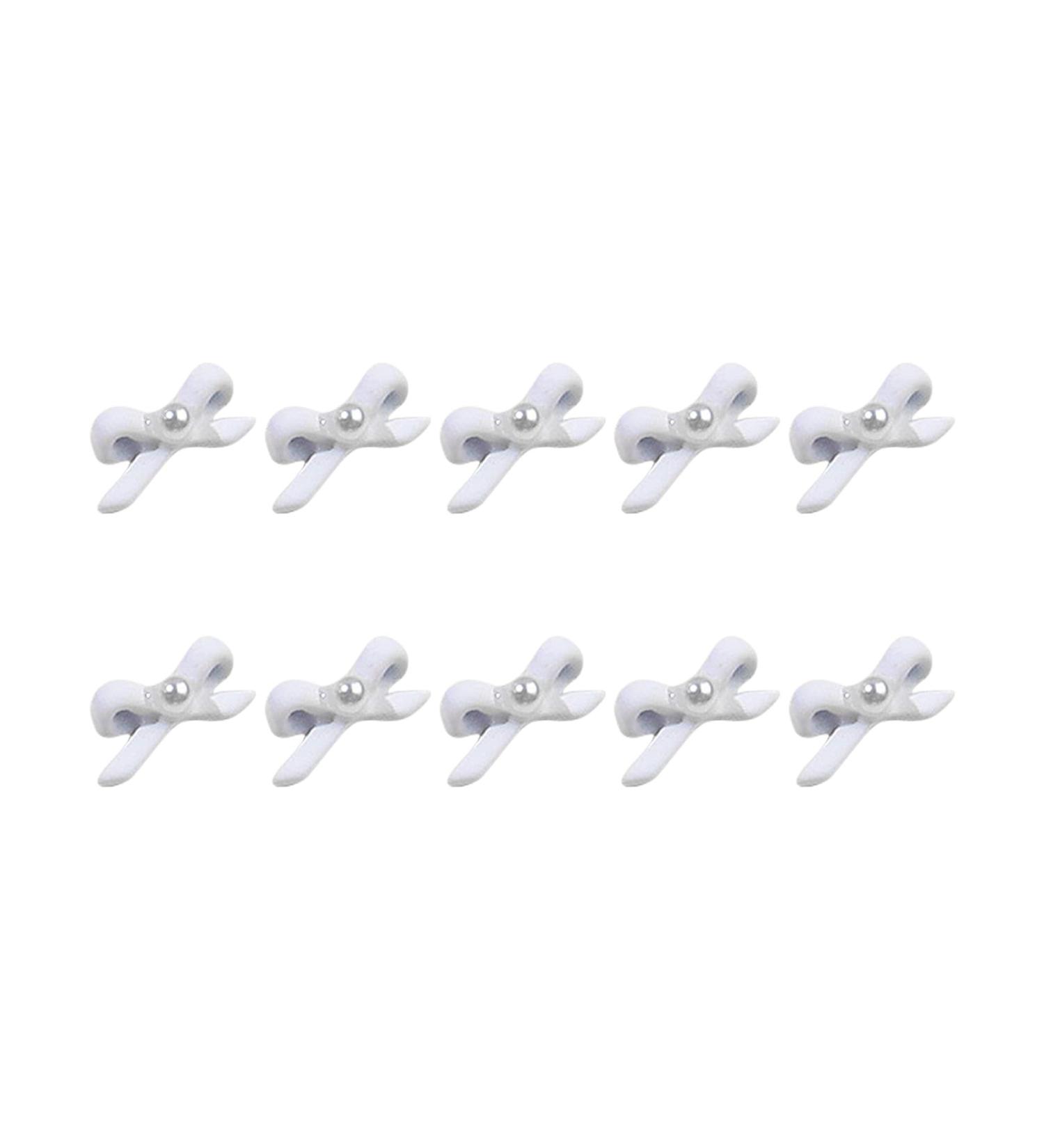 FEIlei 10Pcs 3D Bow Nail Art Decorations Bowknot Nail Accessories Nail Charms Nail Art - Buy Online on GoSupps.com