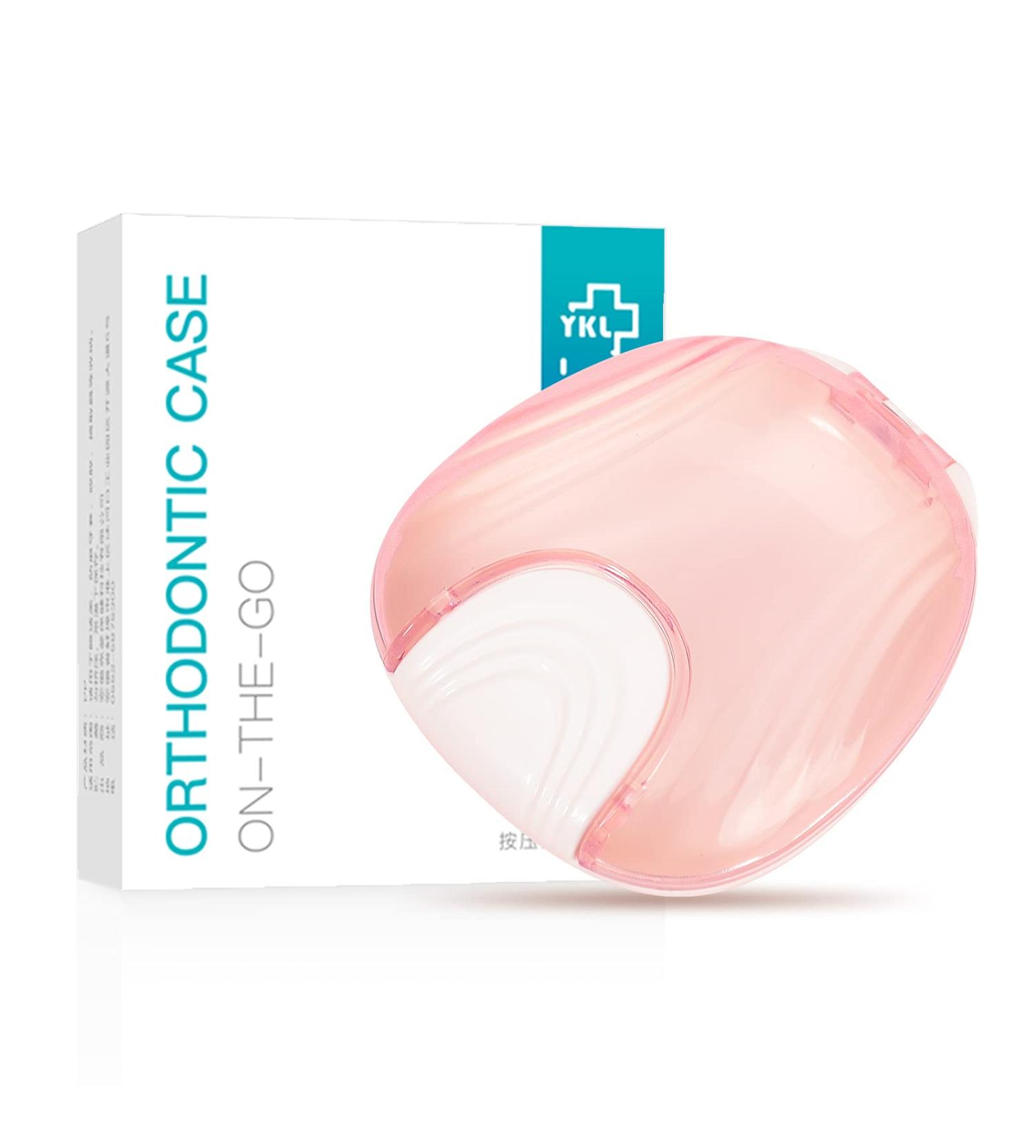 Y-Kelin Press-to-Open Retainer Case - Pink Partial Denture Box - Buy Online on GoSupps.com