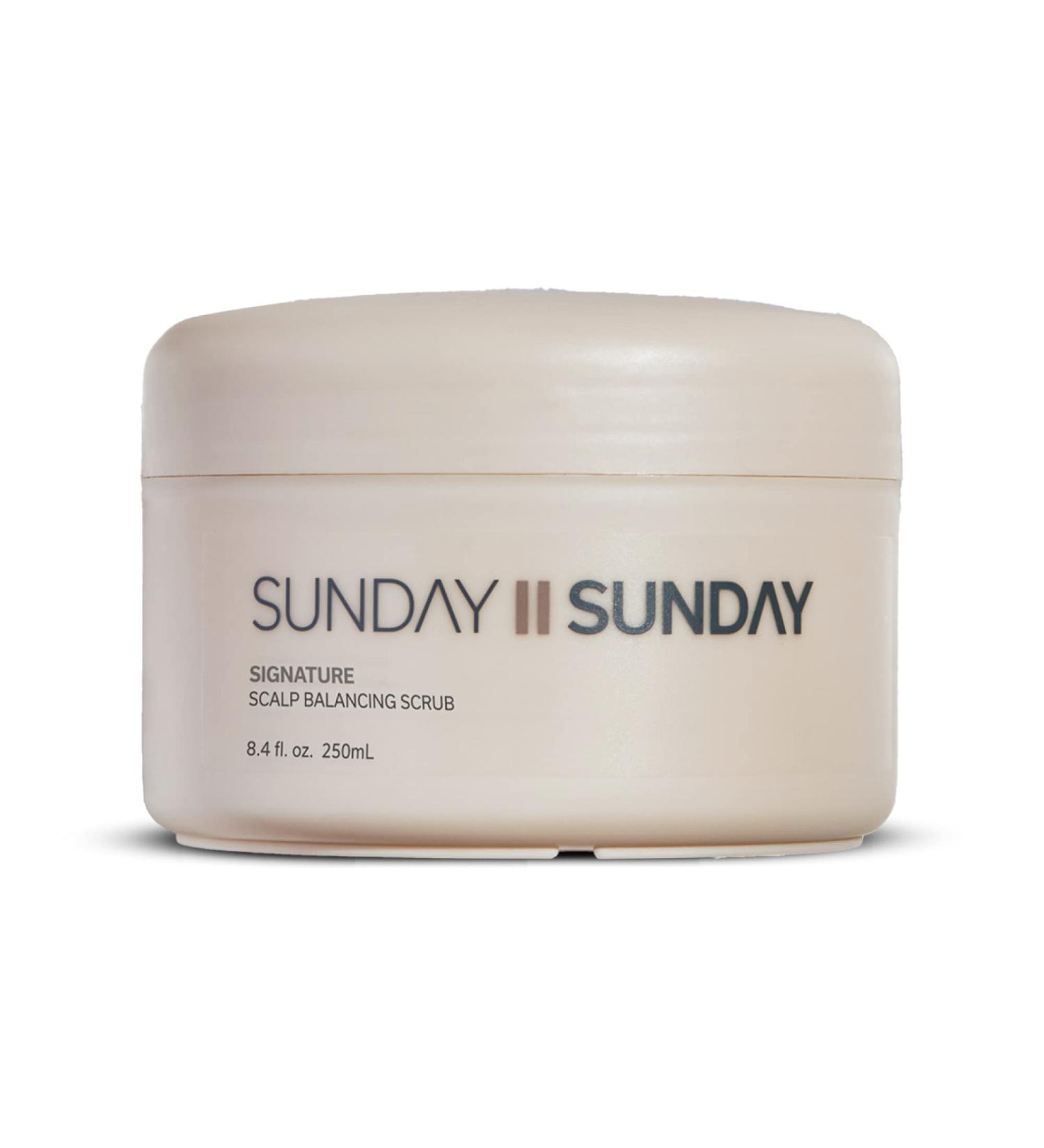SUNDAY II SUNDAY Signature Scalp Balancing Scrub - Recovery Sugar Scrub for Dry Damaged Scalp | Fresh Hair Care | 8.4 fl oz - Shop Internationally - Buy Online on GoSupps.com