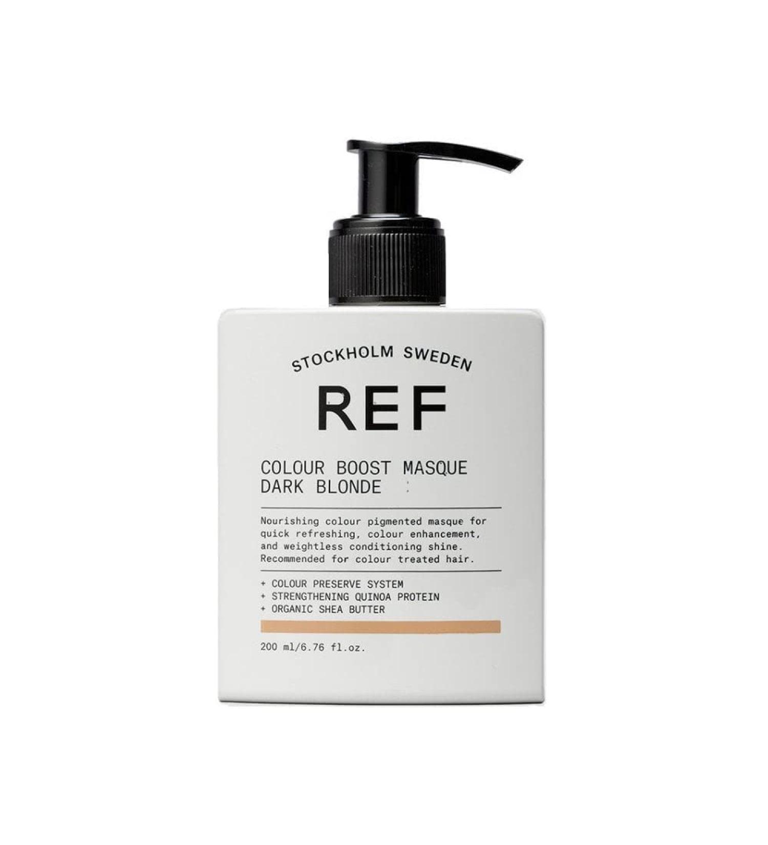 REF Colour Boost Masque 200ml Dark Blonde - Buy Online on GoSupps.com