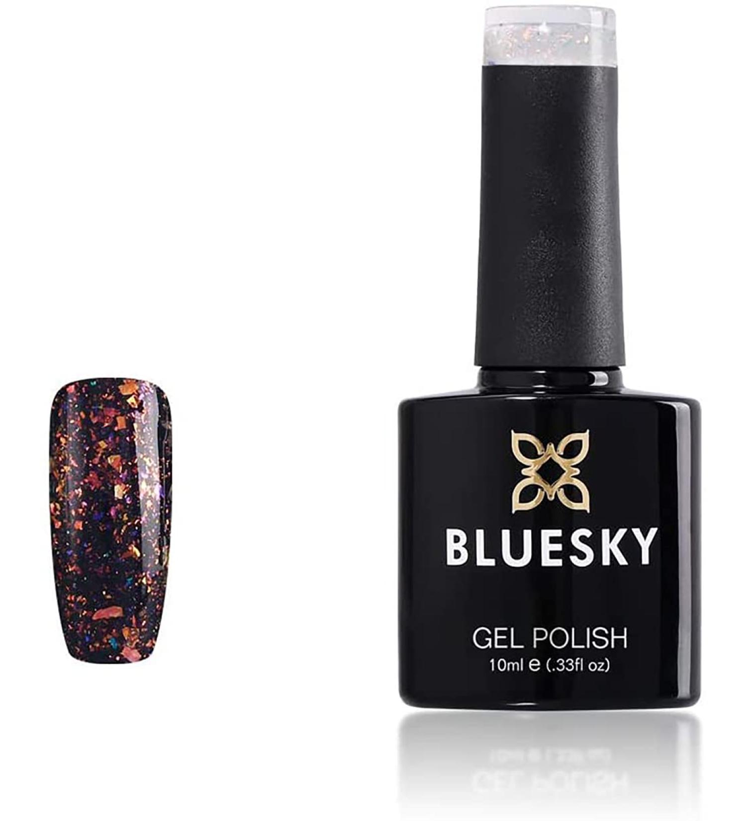 Bluesky Gel Nail Polish Galaxy 04 A Falling Star 10 ml Long Lasting Chip Resistant 10 ml (Requires Drying Under UV LED Lamp) - Buy Online on GoSupps.com