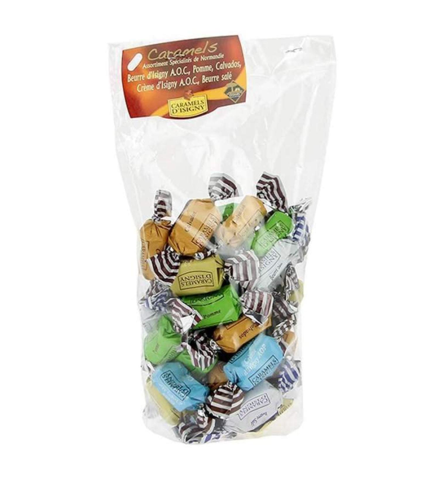 Caramels d'Isigny - Assortment of Caramels - Bag of 200g - Products-Normandie