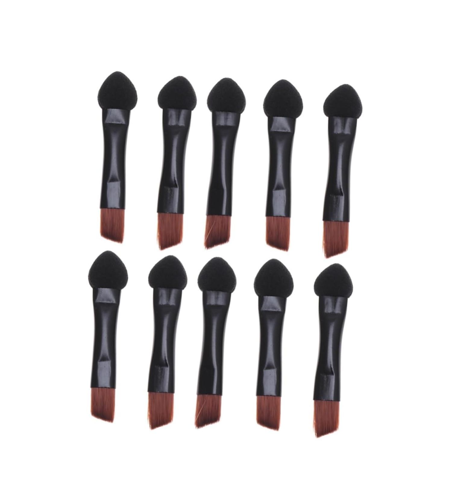 Mipcase 20pcs Brow Brush Mini Makeup Sponge Make Eye Shadow Brush Makeup Brush Miss Lip Brush Disposable - Buy Online on GoSupps.com