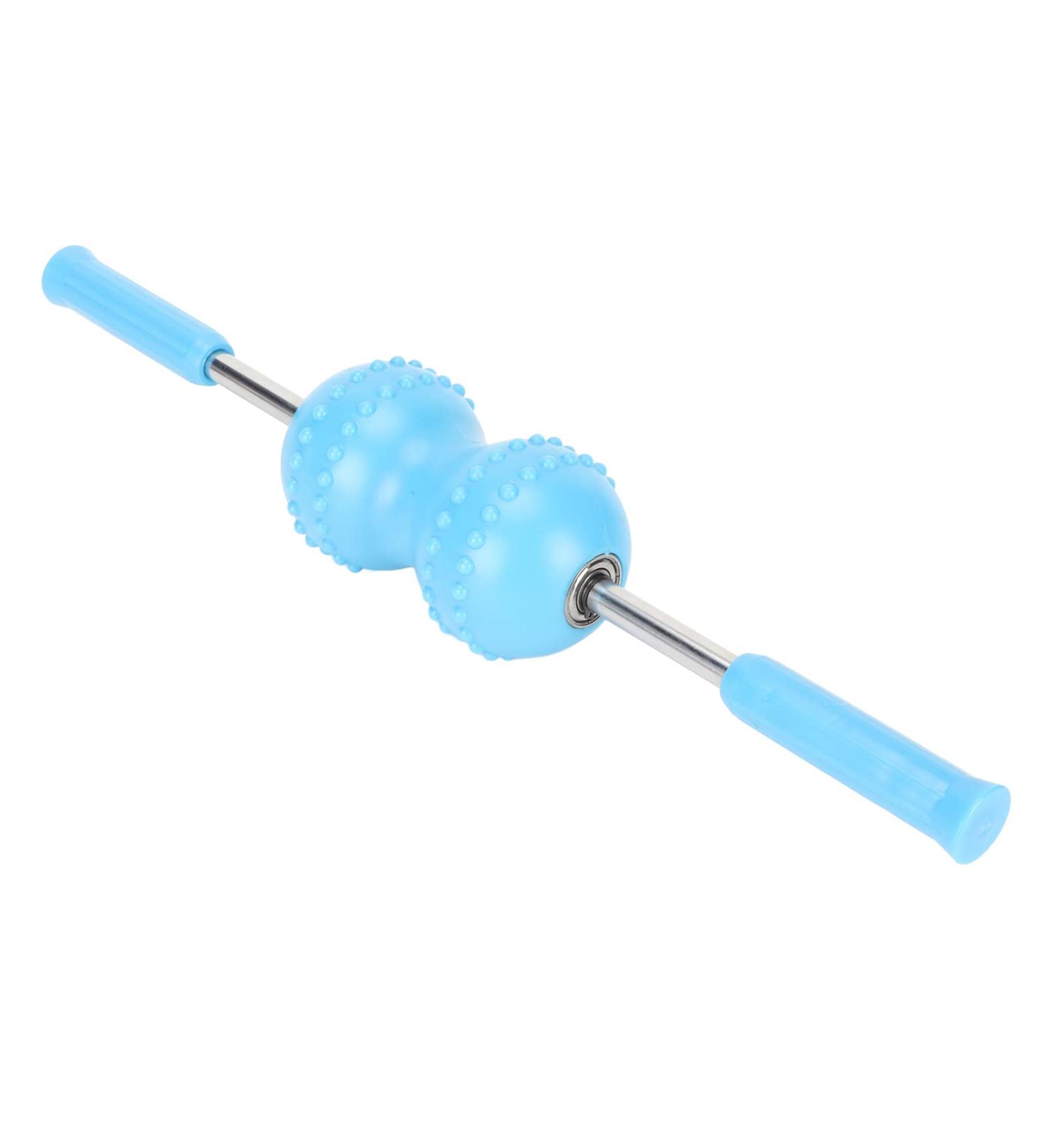 Fascia Muscle Roller - Deep Tissue Massage Tool for Neck Back & Legs | Pain Relief & Myofascial Release - Buy Online on GoSupps.com