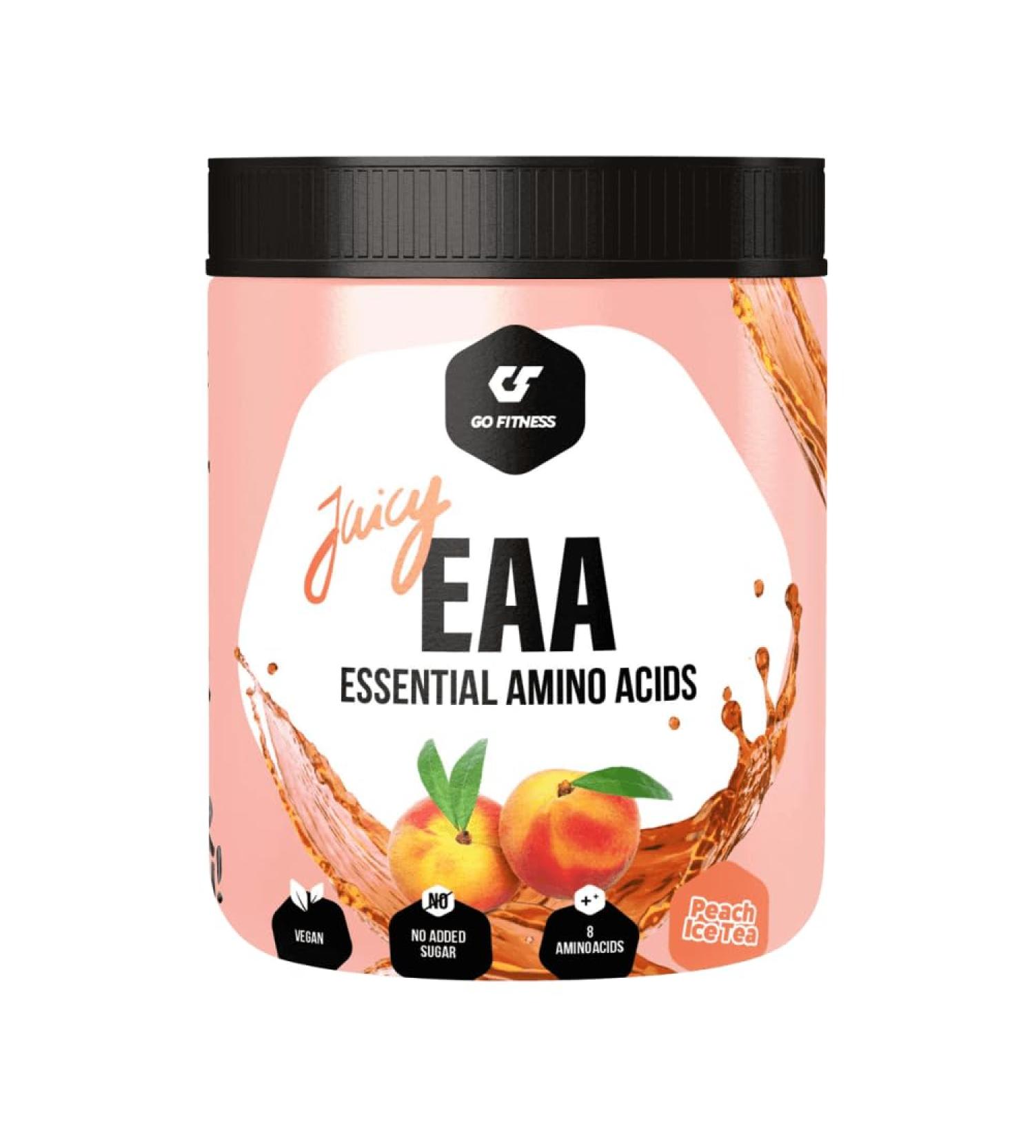 Go Fitness Juicy EAA (450g) Peach Iced Tea