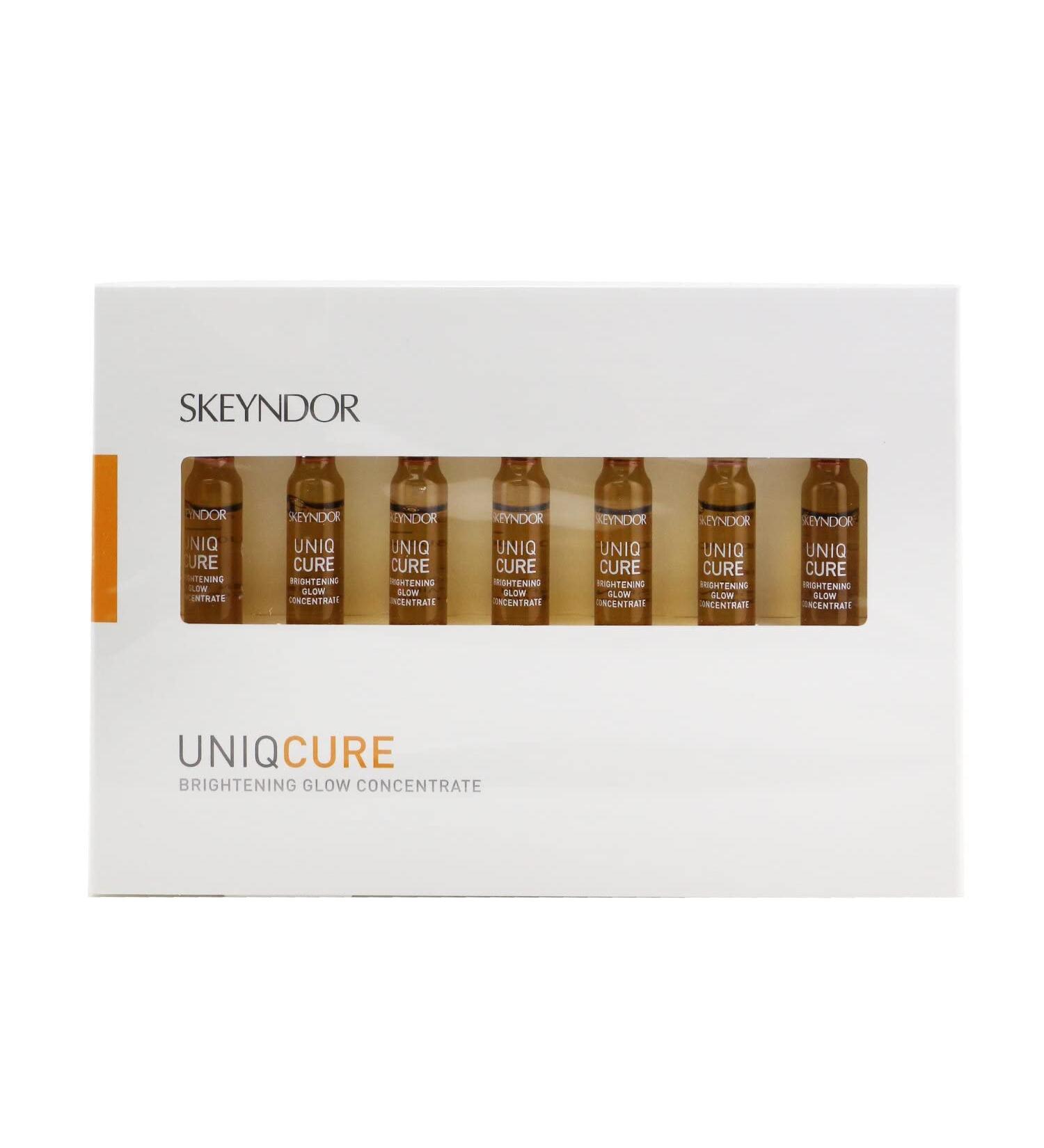 Skeyndor Ampullen Uniqcure Brightening Glow Concentrate 7x2ml - Buy Online on GoSupps.com