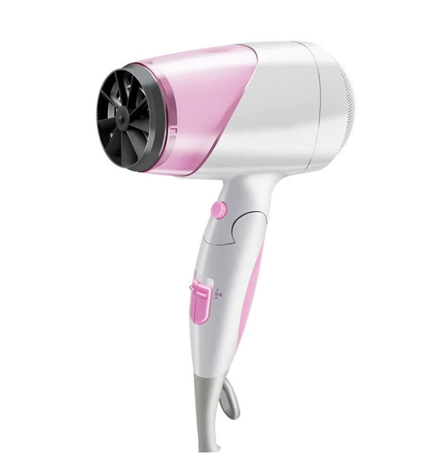 ADITAM 1600W Portable Folding Hair Dryer - Radiation Free Ionic Infrared Ceramic Low Noise Compact Blow Dryer Best Double The Comfort - Buy Online on GoSupps.com
