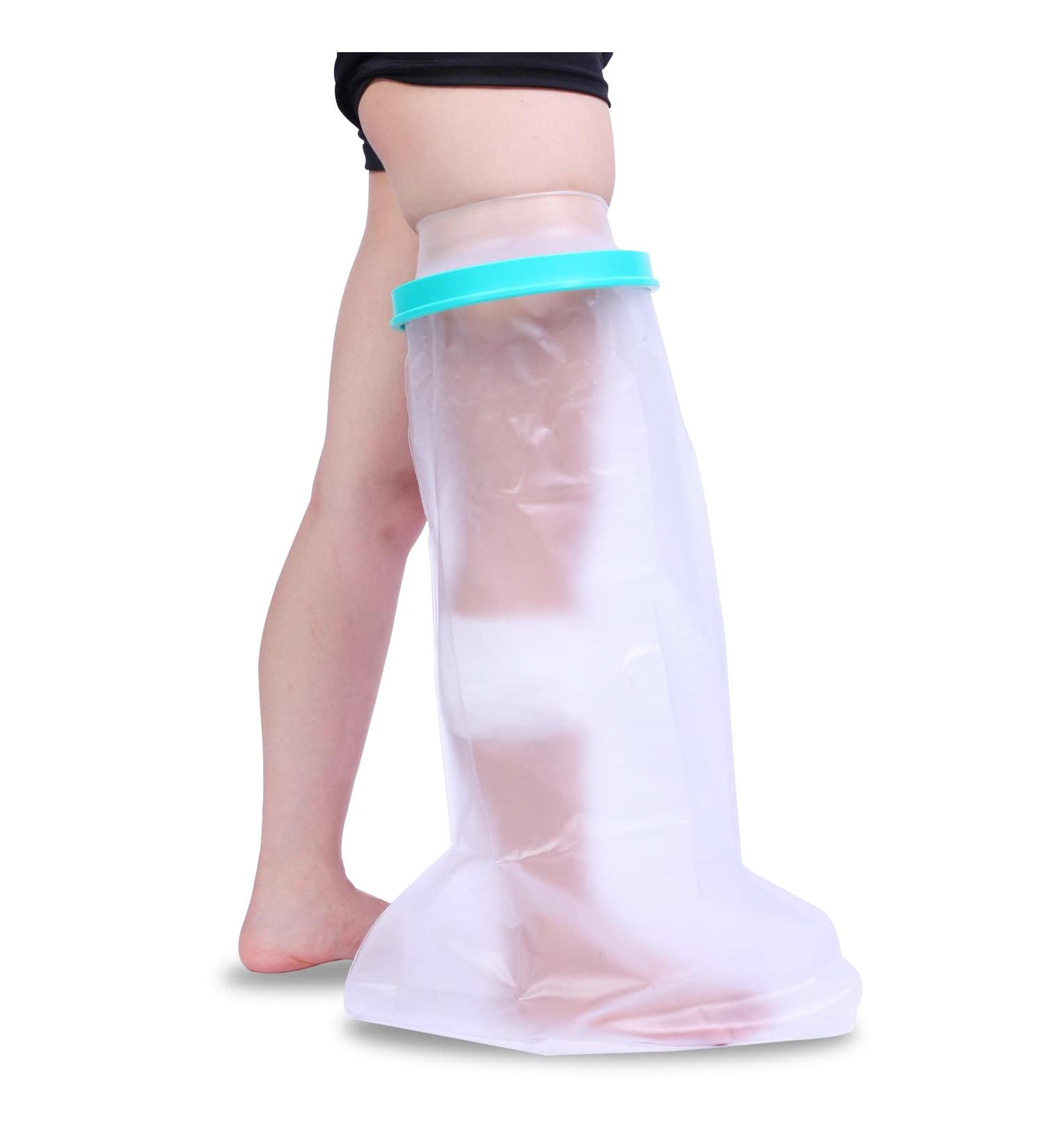 Waterproof Foot Covers for Adults - Reusable Bathing Protection Leg Coverings | Durable Plaster Footpathers for Daily Use - Buy Online on GoSupps.com