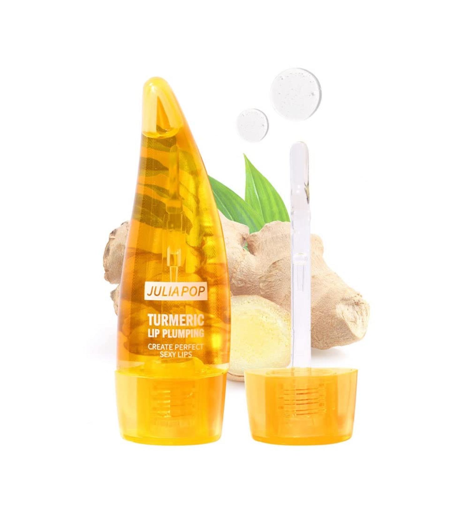 Natural Lip Plumper Serum for Hydration & Fuller Lips - Lip Enhancer Gloss 5ml - Buy Online on GoSupps.com