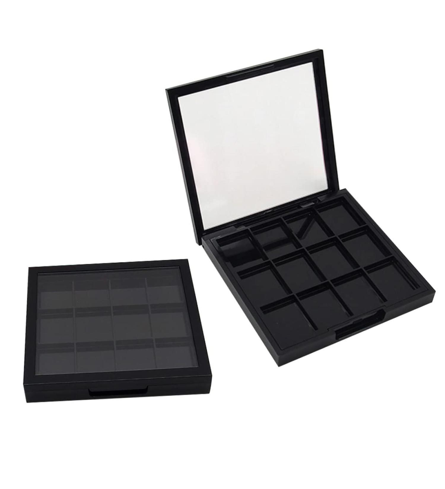 Buy FRCOLOR 12 Empty Eyeshadow Palette - Colorful Makeup Case for Travel & Organization | International Shipping Available - Buy Online on GoSupps.com