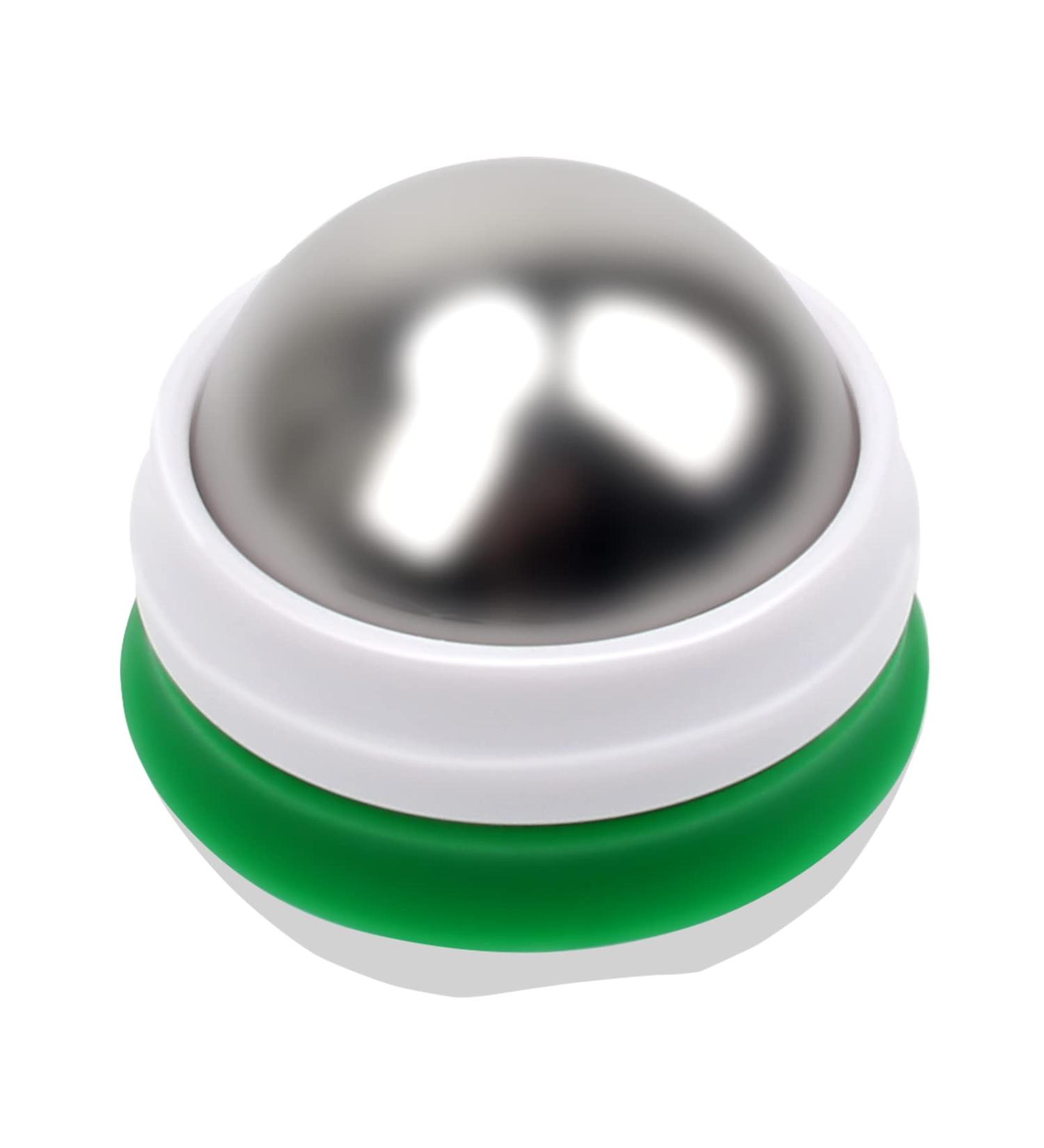 AHIER Cold Massage Roller Ball - Cold Therapy Relief for Deep Tissue Massage and Pain Relief - Great Tool for Back/Neck Pain, Muscles Recovery, and Inflammation (White) - Buy Online on GoSupps.com