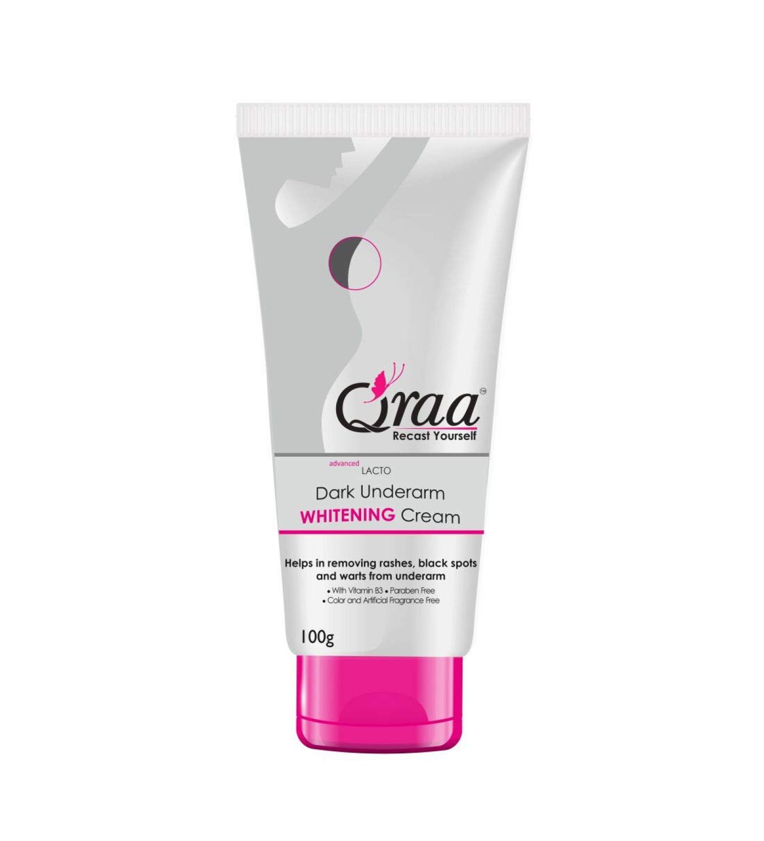 Qraa Underarm Whitening Cream 100g - Buy Online on GoSupps.com