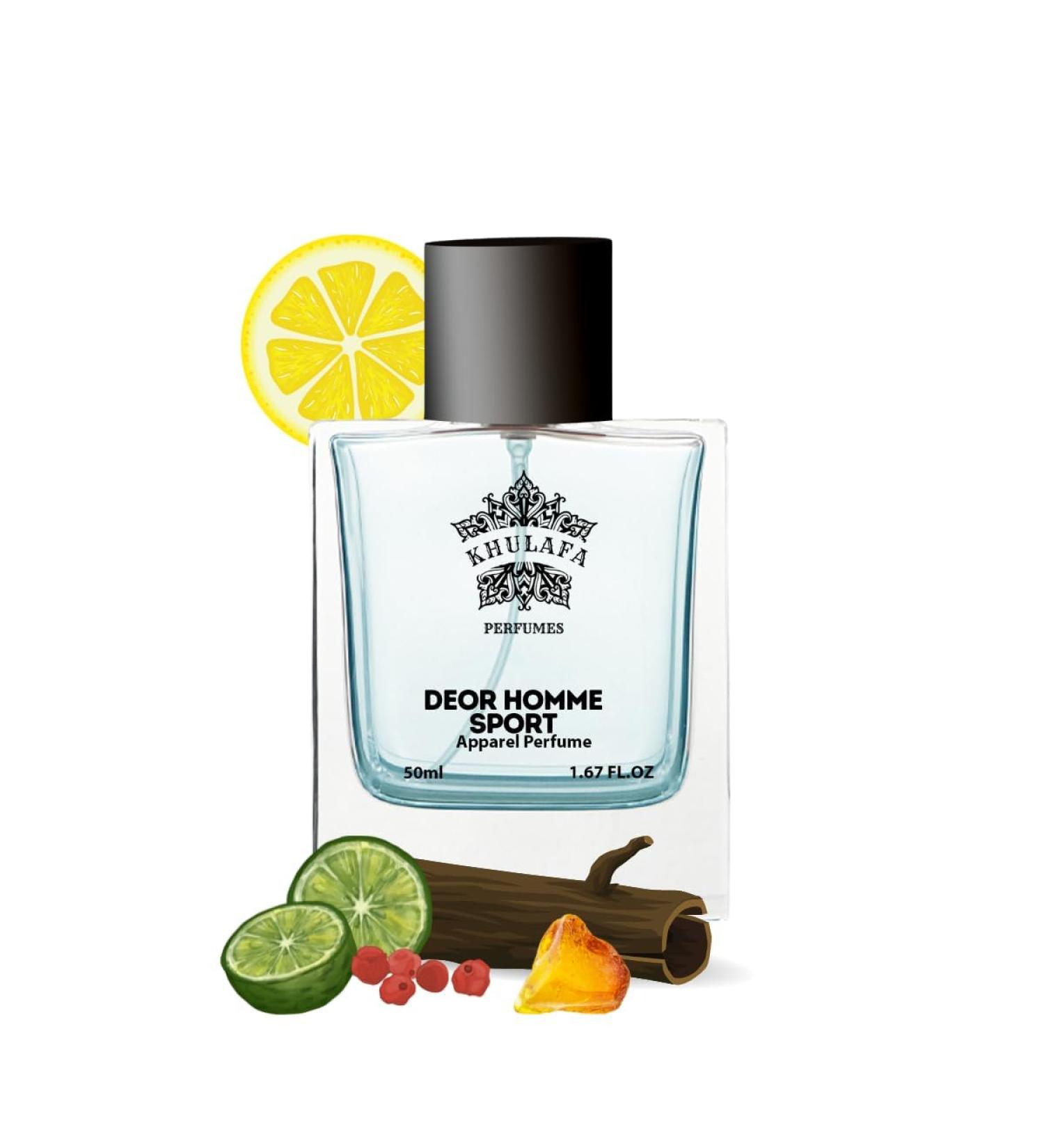 Deor Homme Sport Perfume For Men | Woody Aromatic Fragrances | Long Lasting Mens Perfume | Fragrance Sutaible for Any Occasion | Gift For Him - Buy Online on GoSupps.com