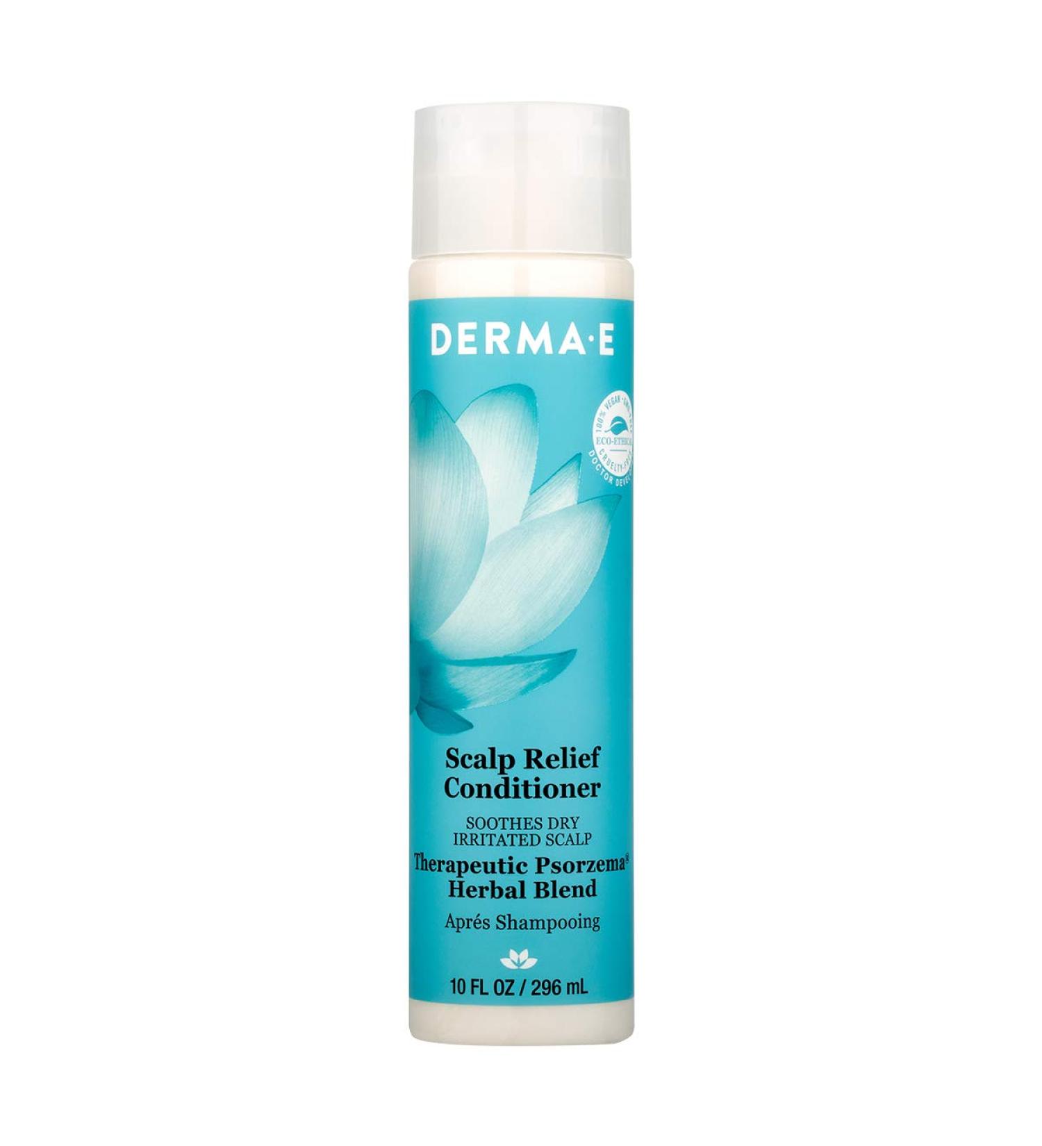 Derma E Scalp Relief Conditioner - Soothes Dry Irritation & Psoriasis - Herbal Blend 8 fl oz - Buy Online on GoSupps.com