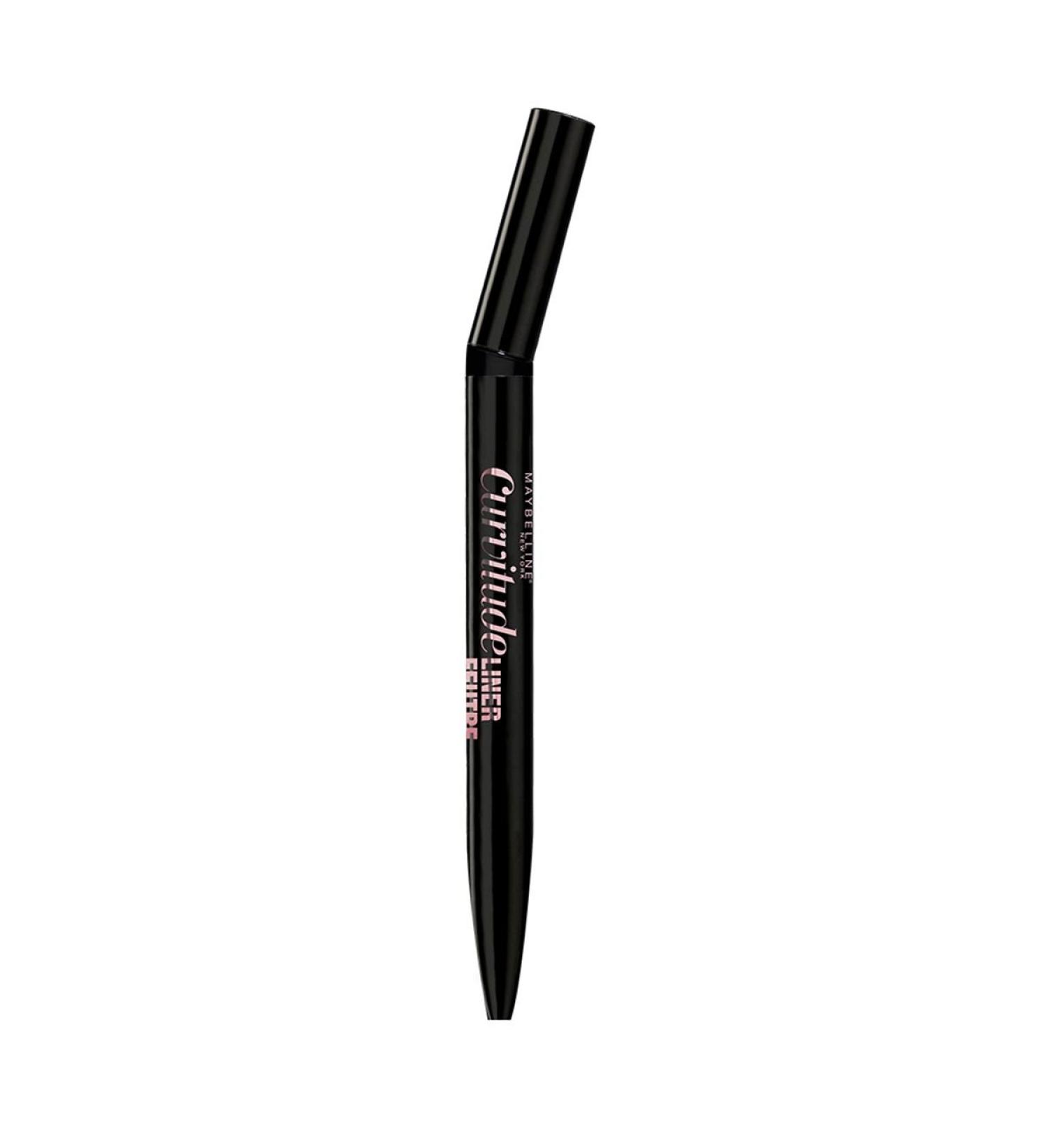 Maybelline New York Liquid Eyeliner - Precise Tip & Kinked Shape No. 1 Black 1 Piece | Perfect for International Shipping - Buy Online on GoSupps.com