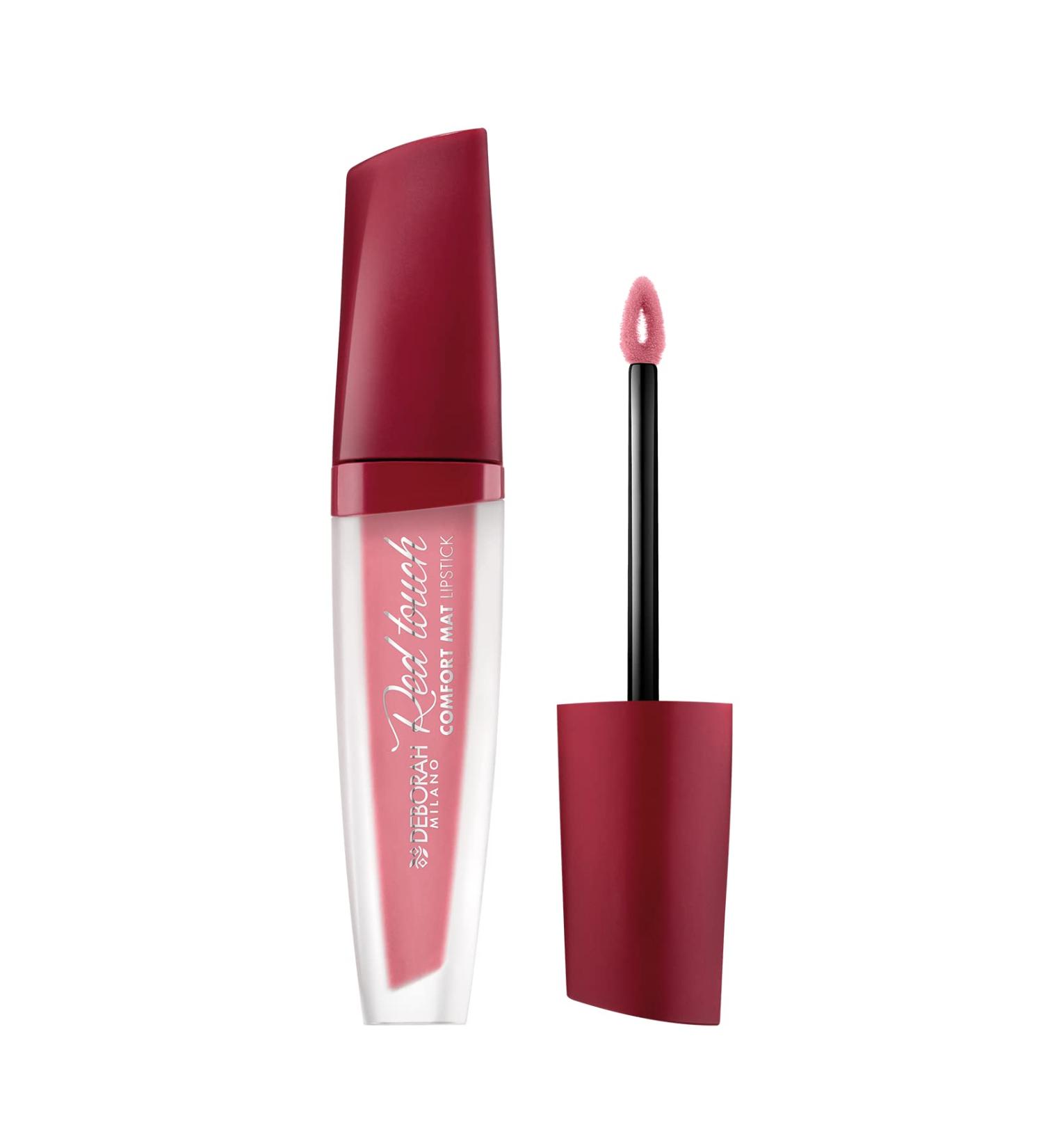  DEBORAH Deborah Milano Matte Liquid Lipstick 1 Bouquet Intense Colour and No Transfer Gives Soft and Velvety Lips 4.5 g - Buy Online on GoSupps.com