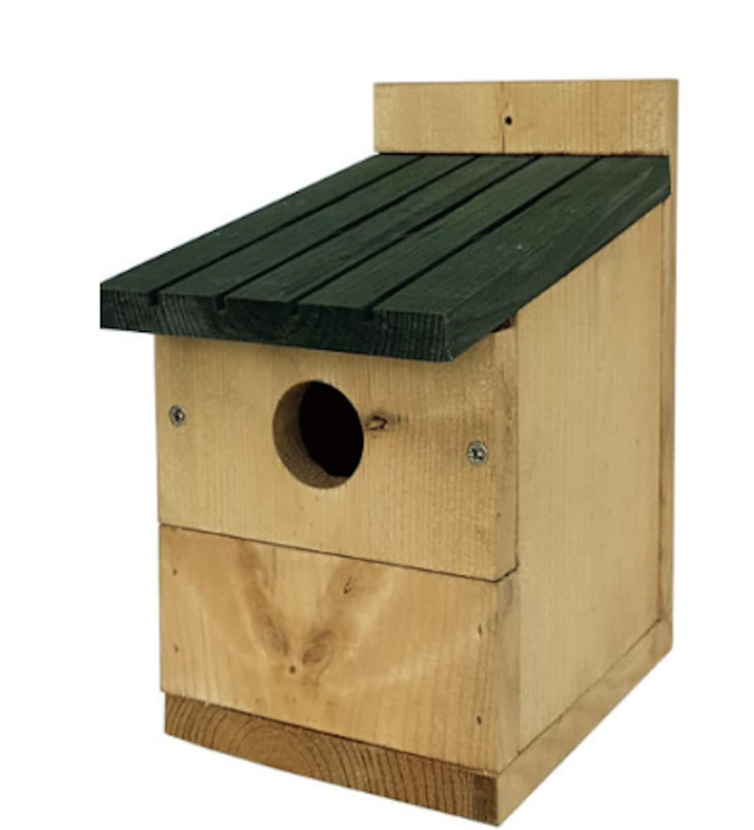 Multinester Nest Box with Green Roof - Wooden Wild Bird House SMF - Buy Online on GoSupps.com