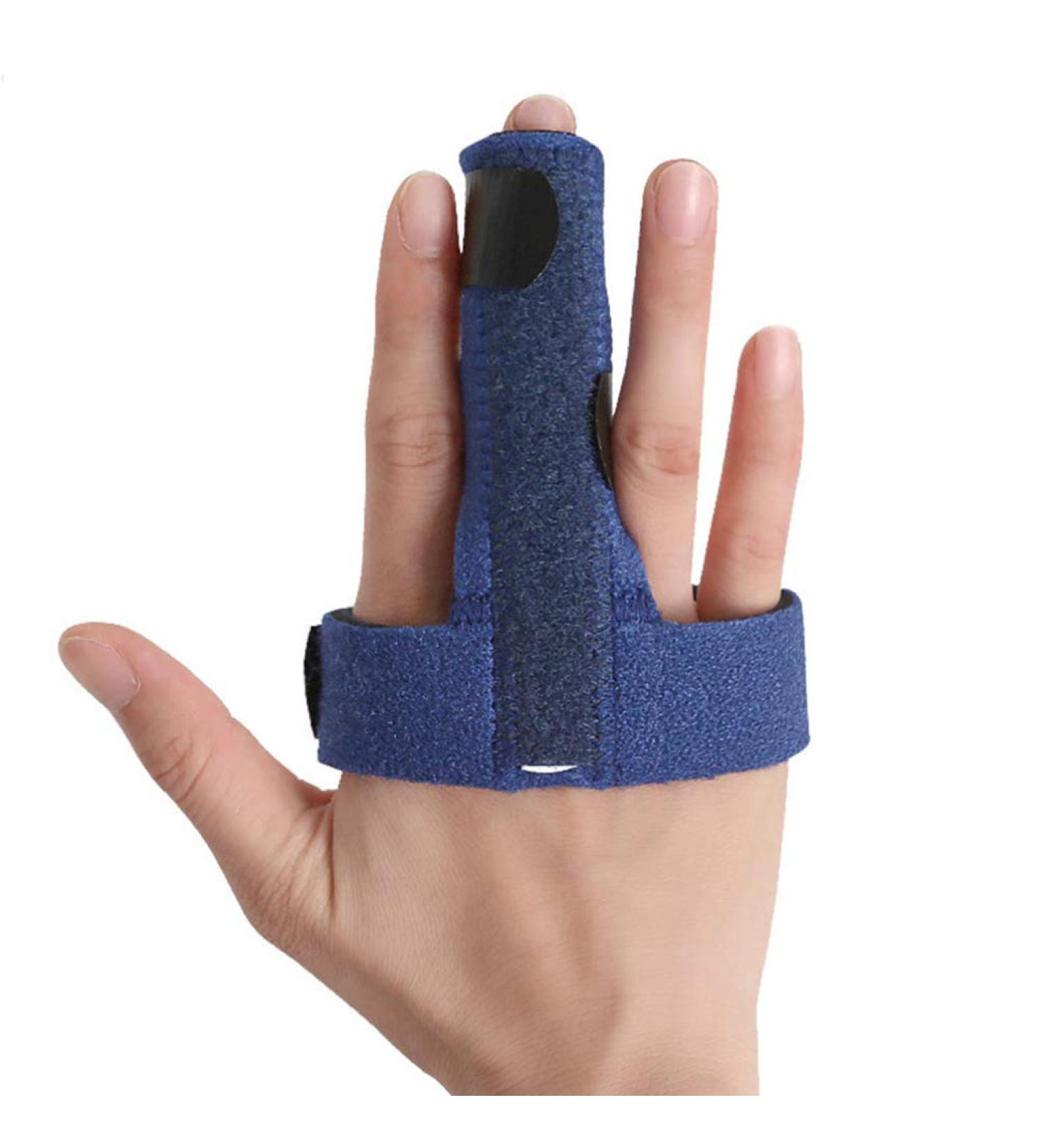 Healeved 1pc Adjustable Finger Splint Support Strap for Thumb & Finger Protection Extension & Stabilization Brace - Buy Online on GoSupps.com