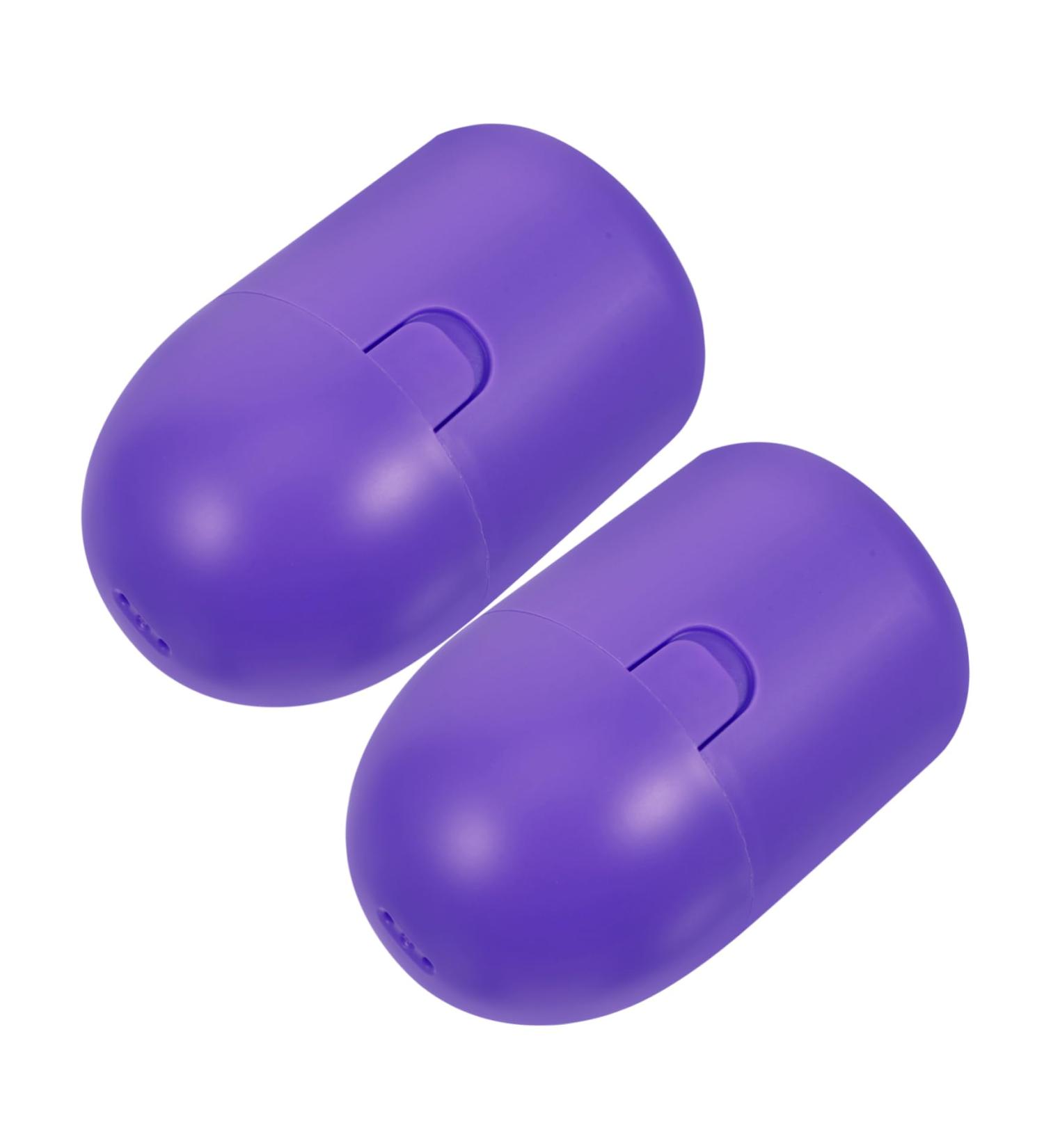 Hoement 2-Piece Purple Storage Box Organizer for Menstrual Care - Durable Carrier Container - Buy Online on GoSupps.com