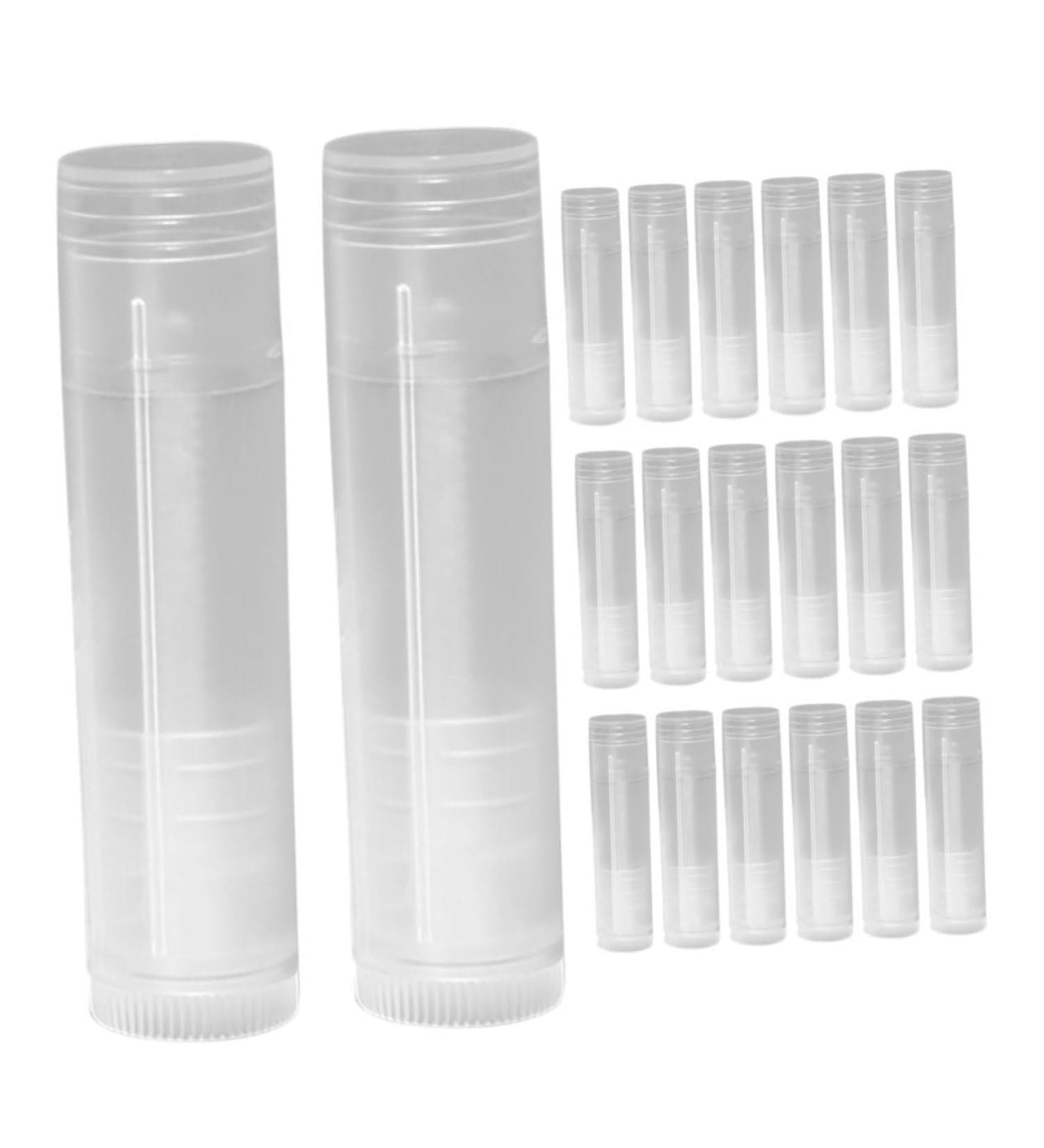 Baluue 100pcs Empty Lipstick Tube Empty Lip Balm Containers DIY Lip Gloss Tubes Lip Gloss Tubes Empty Pp - Buy Online on GoSupps.com