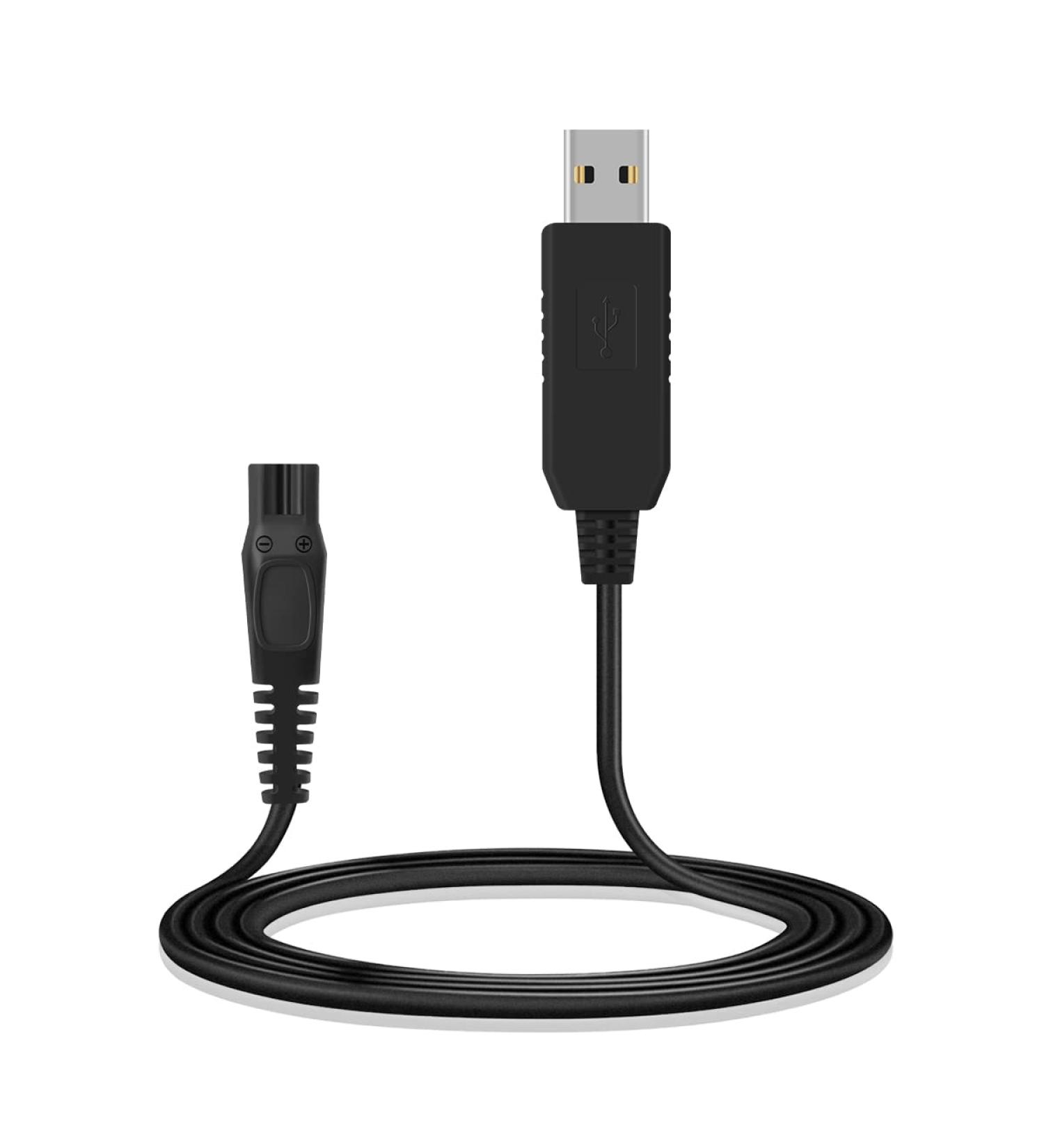 8V USB Charger for Philips One Blade QP2530 QP2630 HQ850 - AIEVE Charging Cable Power Cord for Norelco Oneblade HQ912 HQ913 HQ914 Hybrid Trimmer - Buy Online on GoSupps.com