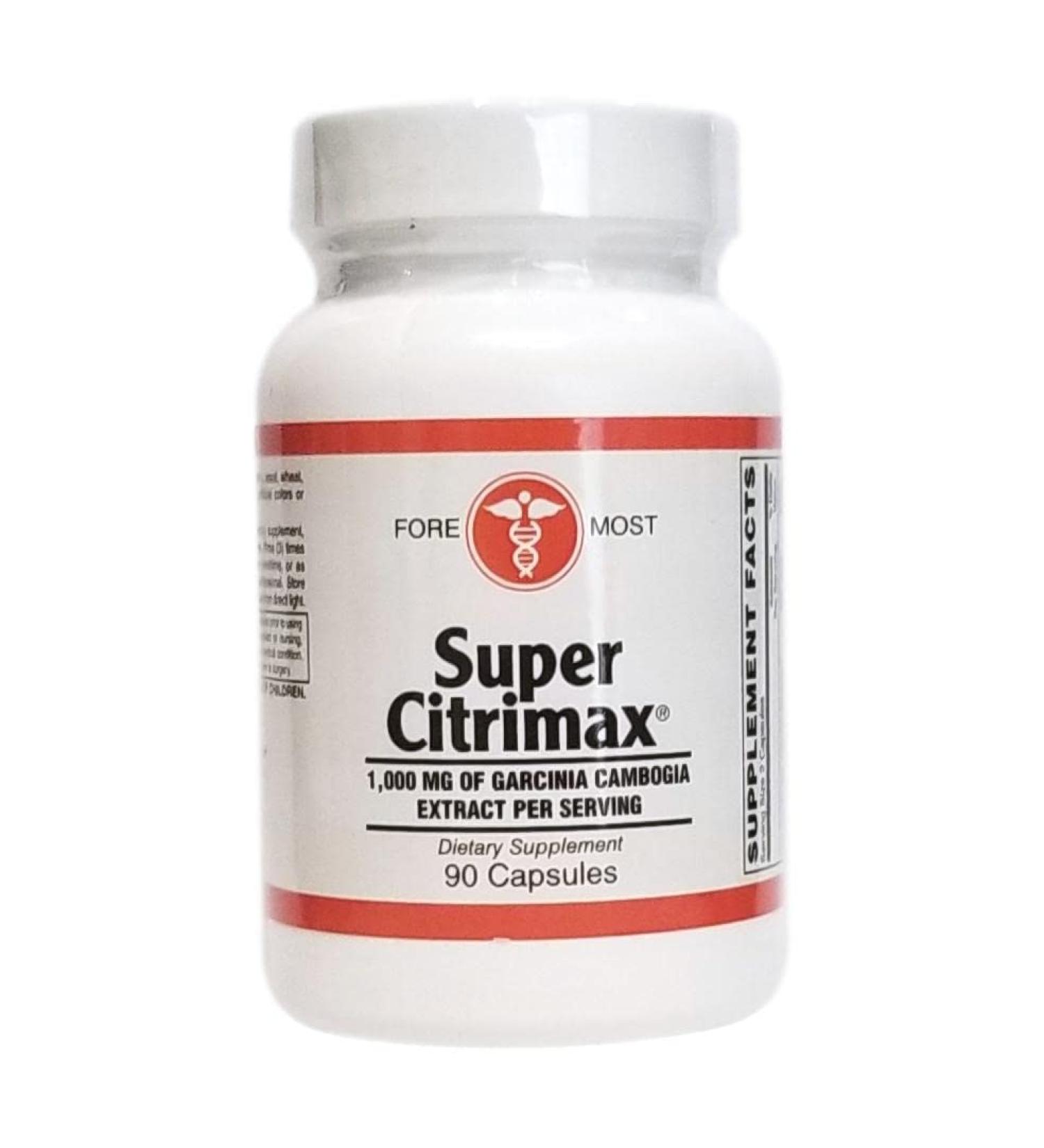 Holistic Health Super Citrimax 1000mg Garcinia Cambogia 90 Capsules - Buy Online on GoSupps.com