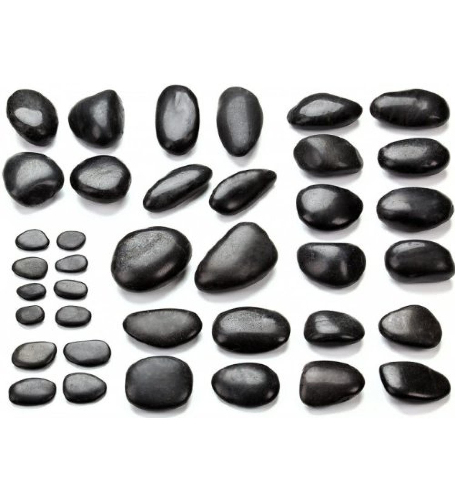 Hot Stone Set for Beginners - 38 Premium Stones | MASSAGE-EXPERT - International Shipping - Buy Online on GoSupps.com