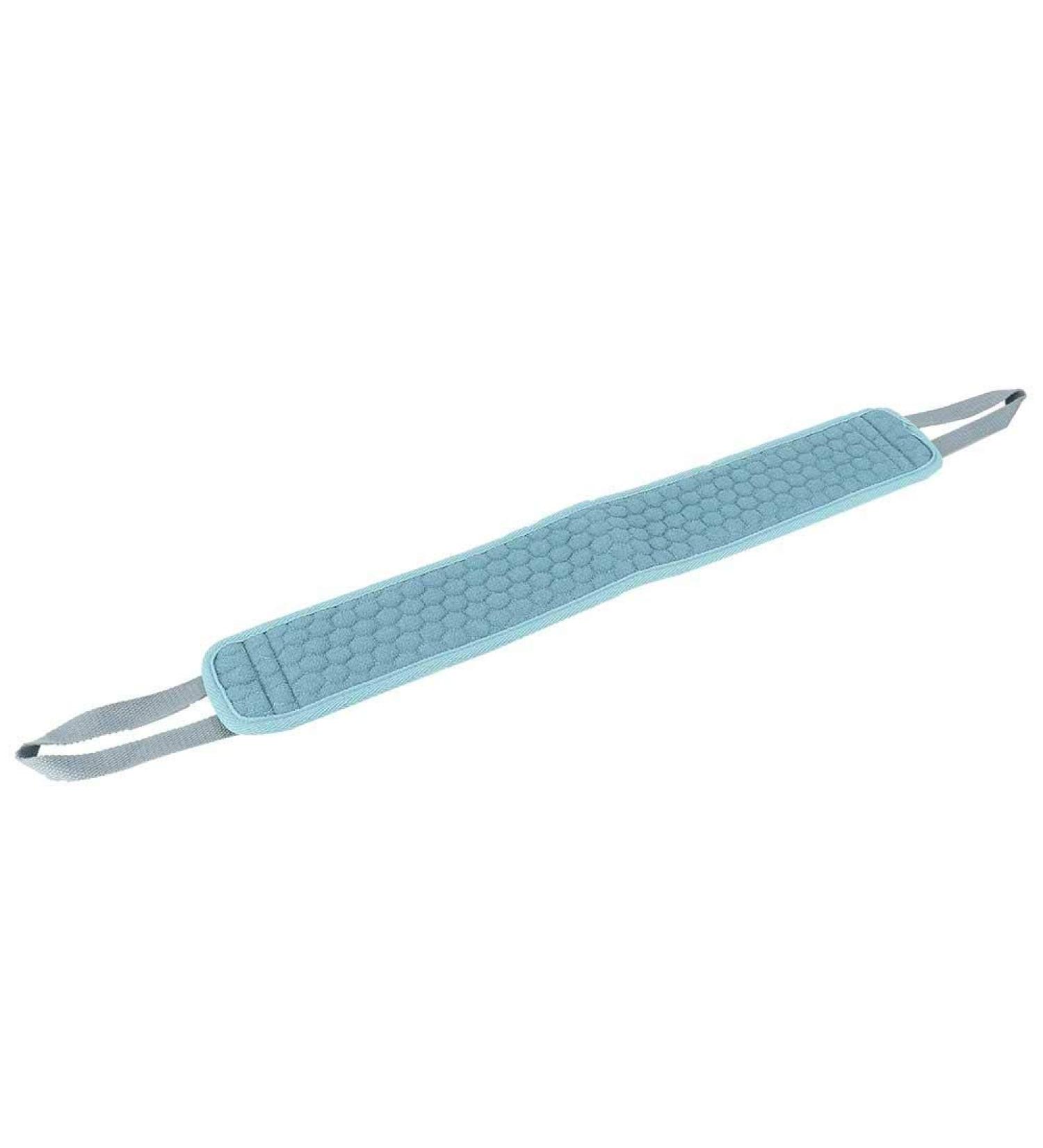 Double-Sided Exfoliating Loofah Back Scrubber for Men and Women - Delay Skin Aging, Wash Back Cushion - Buy Online on GoSupps.com