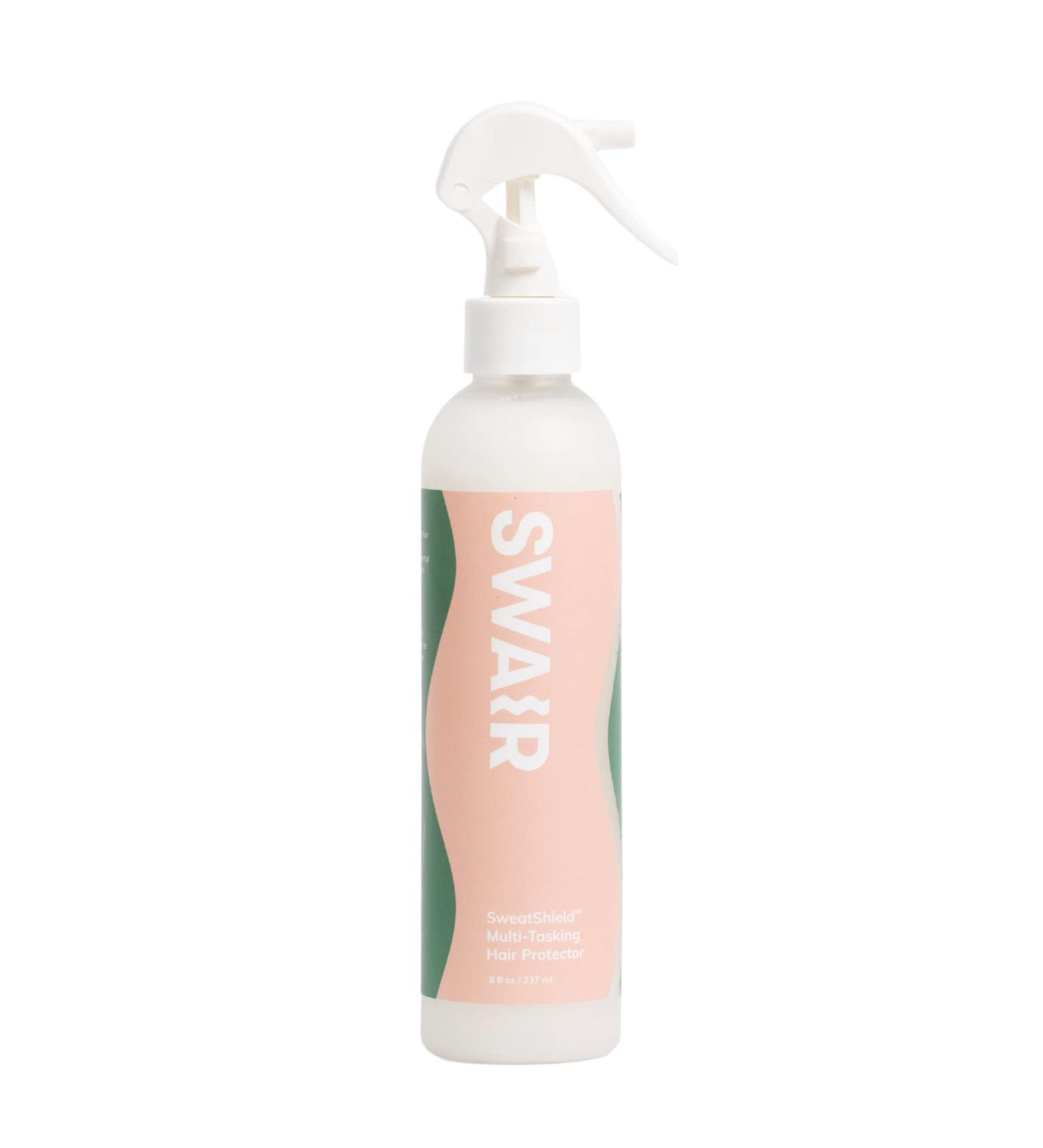 SweatShield Hair Protector - Leave-in Conditioner Spray for Sweat & Humidity - Frizz Control Clean Formula - 8oz - Buy Online on GoSupps.com