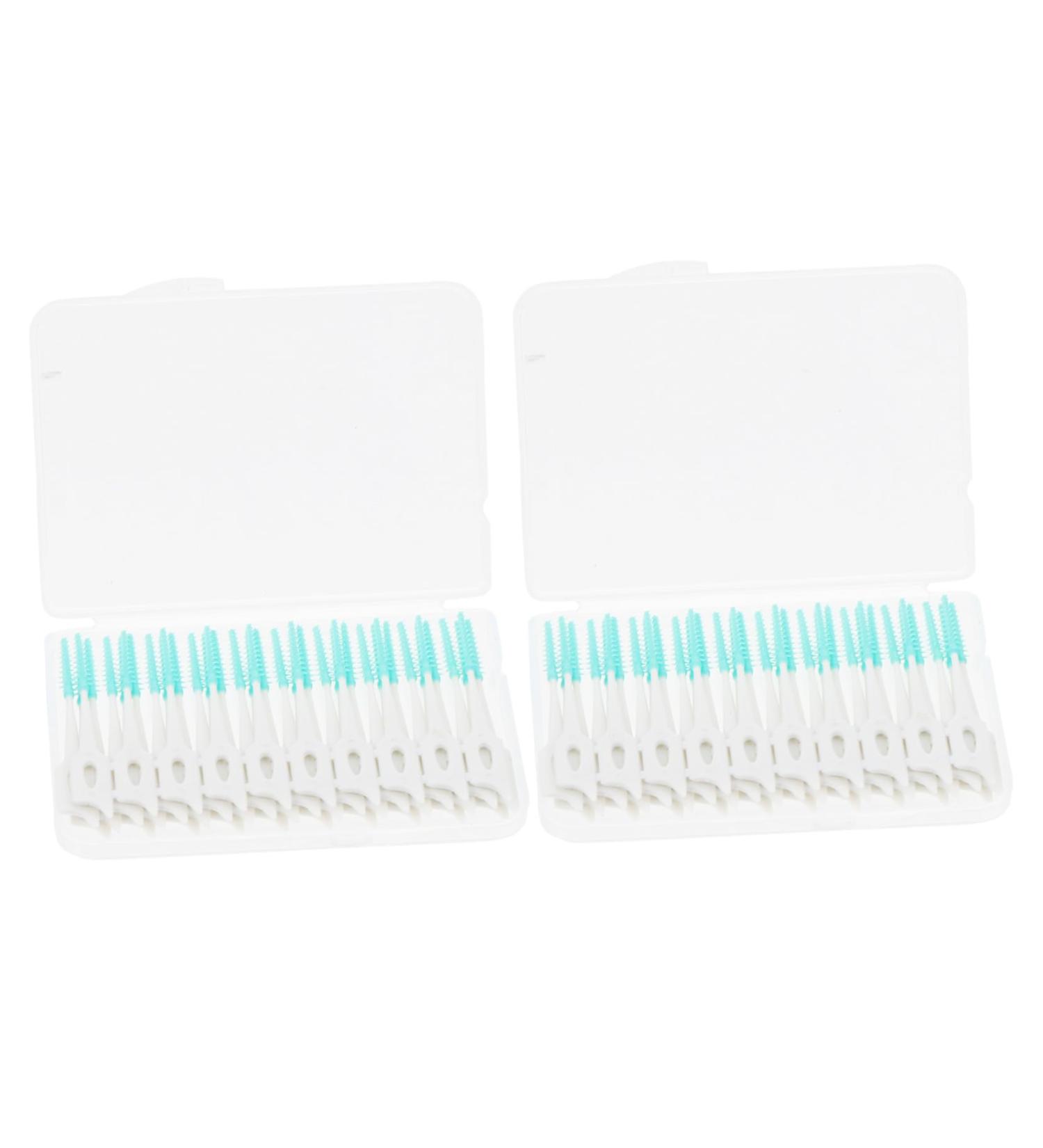 ULTECHNOVO 160pcs Food Grade Gum Interdental Brush Toothpicks - Perfect for Oral Care & Teeth Cleaning - International Shipping Available - Buy Online on GoSupps.com