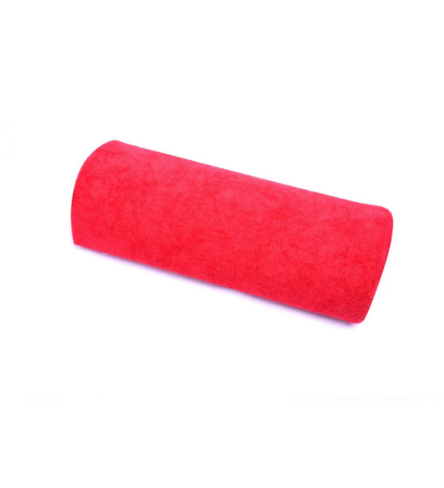 YOXIER Manicure Stand Exquisite Soft Hand Pillow Manicure Support Stand Versatile Red