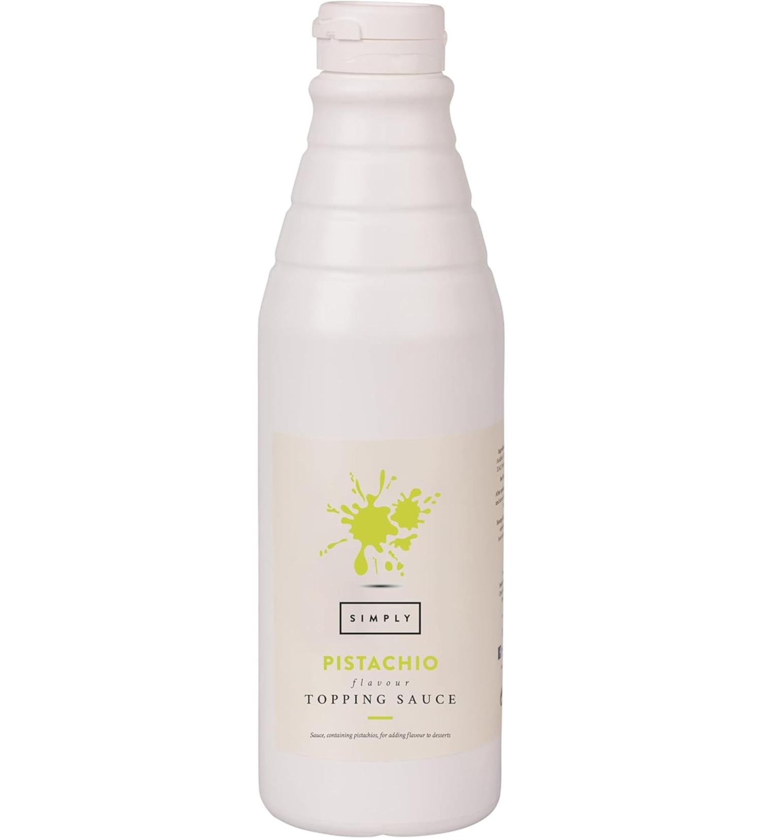 Pistachio desert Sauce 1 Litres. topping sauce. Ideal with coffee ice cream cakes muffins waffles and much more - Buy Online on GoSupps.com