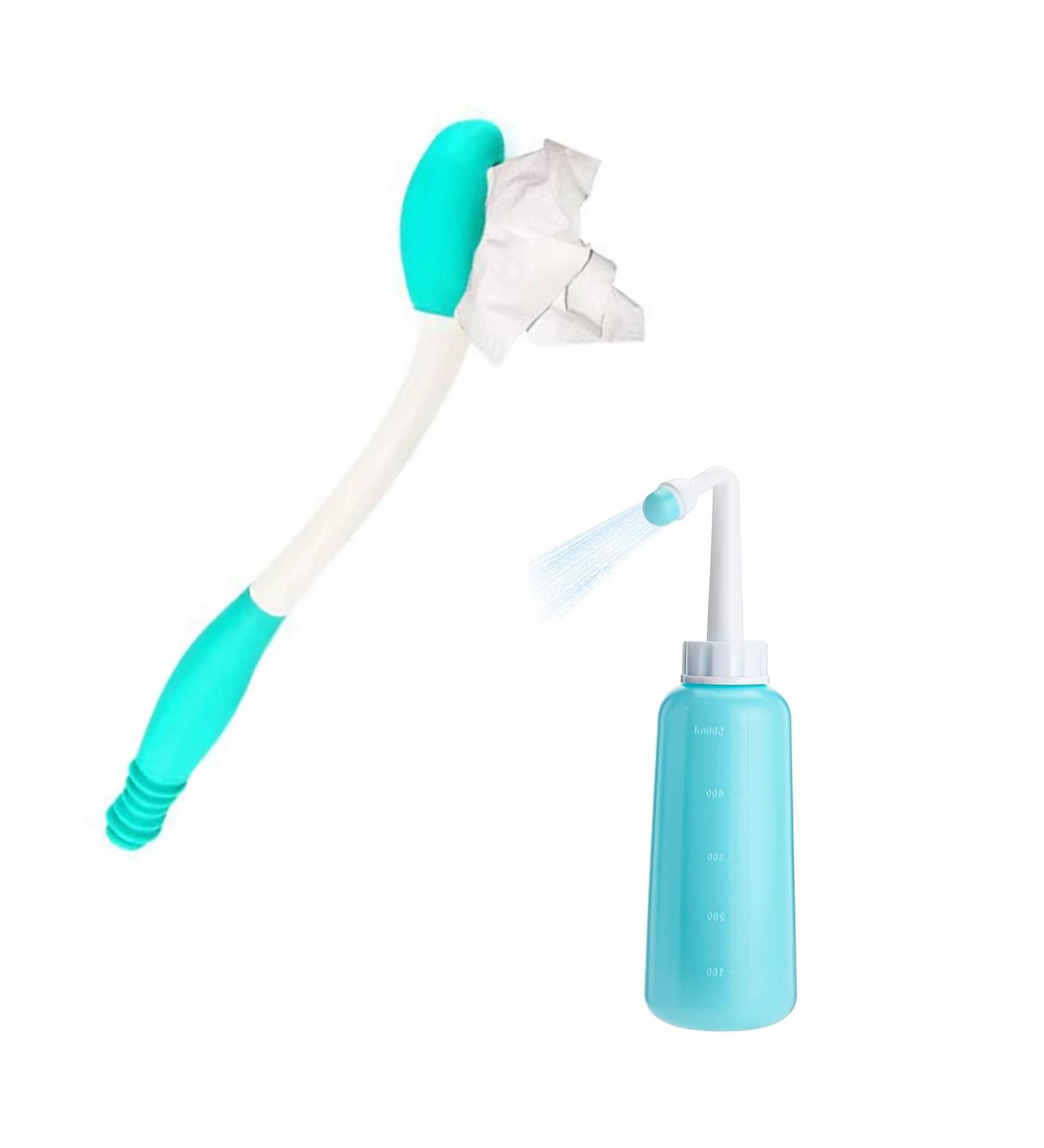 Toilet Aid Long Reach Comfort Wipe Wiping Aid for Bottoms for Seniors
