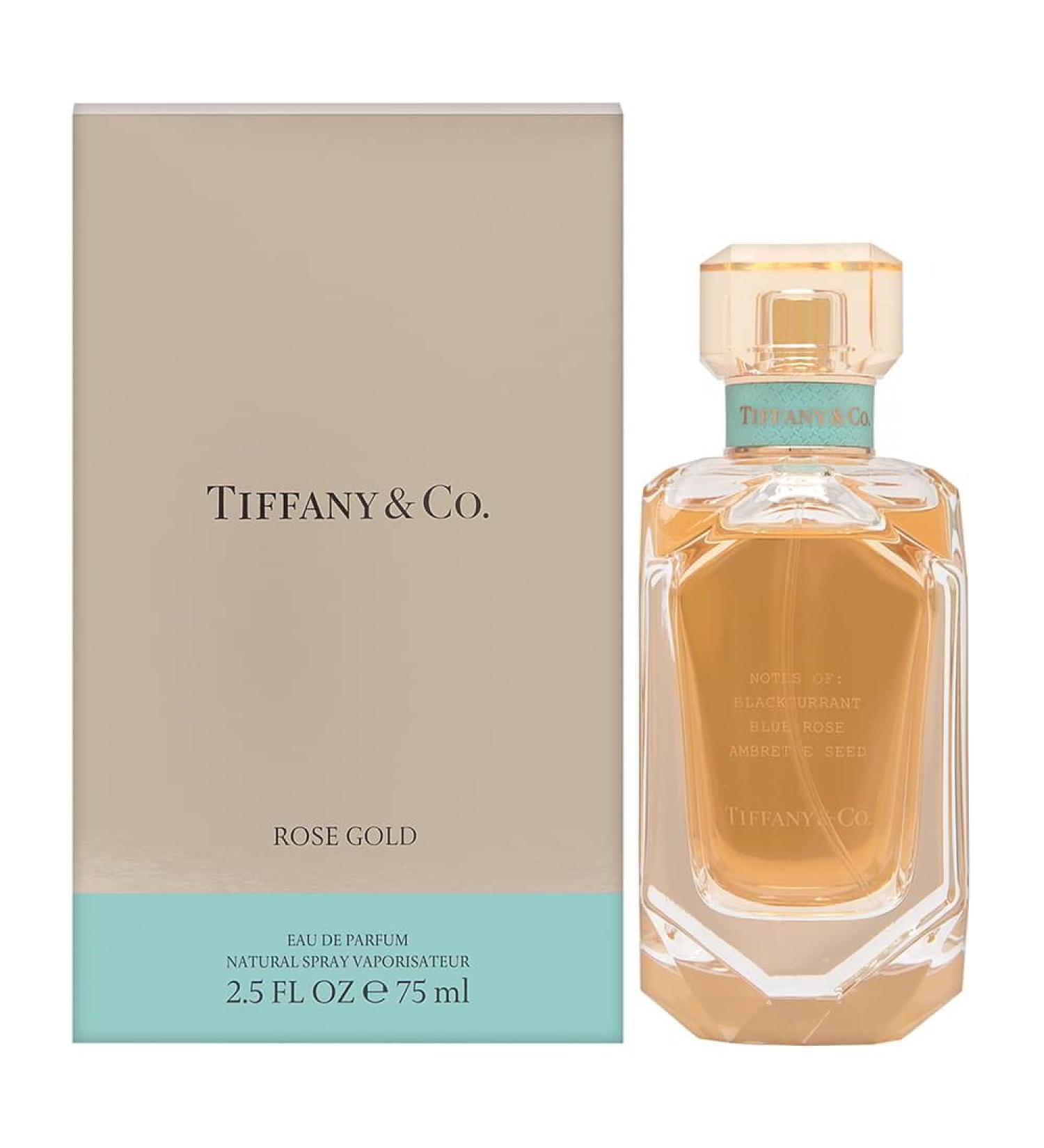 Tiffany & Co. Tiffany Rose Gold Eau de Parfum Spray for Women 2.5 Ounce Floral 2.5 Fl Oz (Pack of 1)