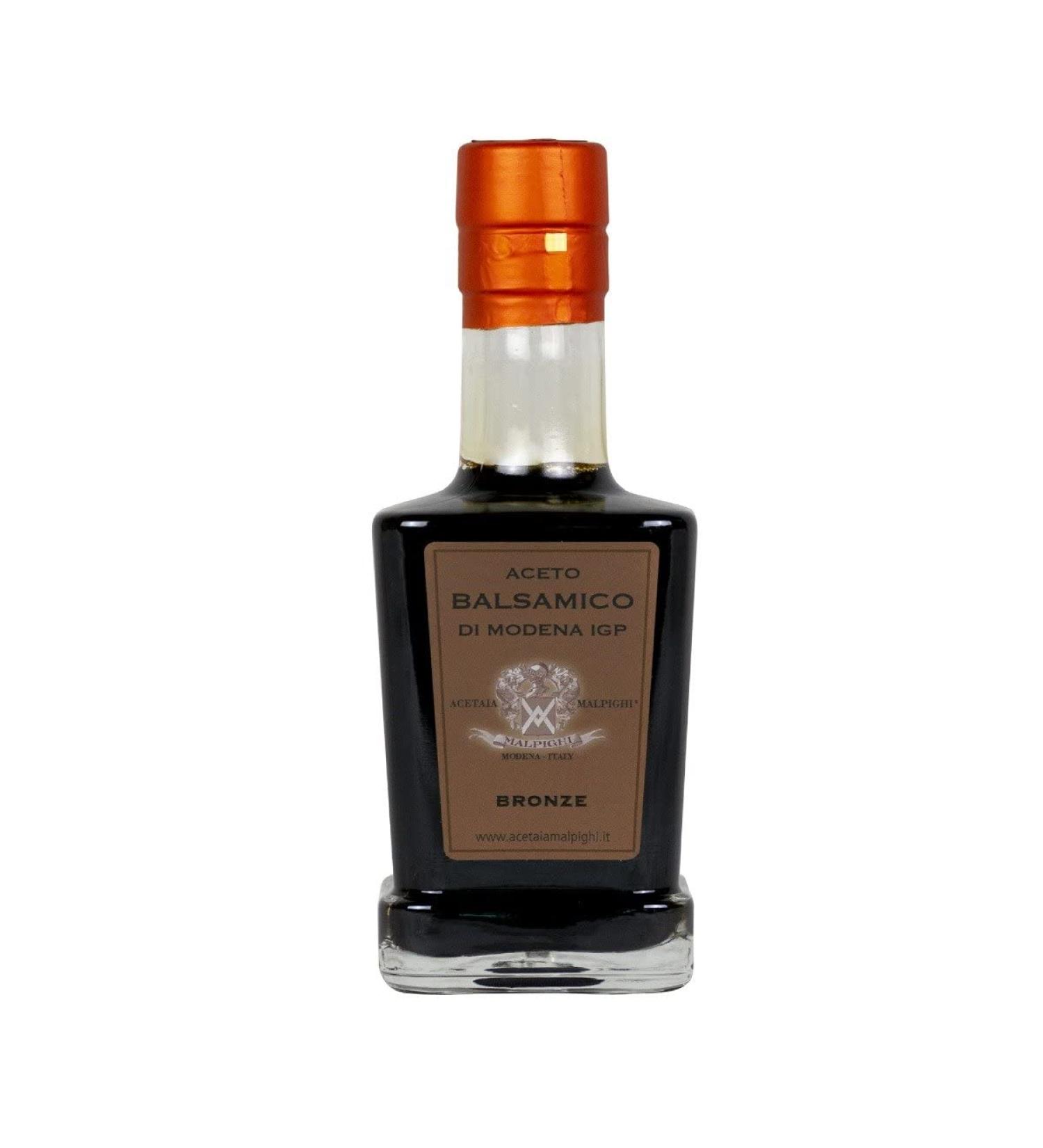 Acetaia Malpighi - VINAIGRE BALSAMIQUE DE Modena I.G.P. Premium Bronze (DENSITE 1.22) 250ML