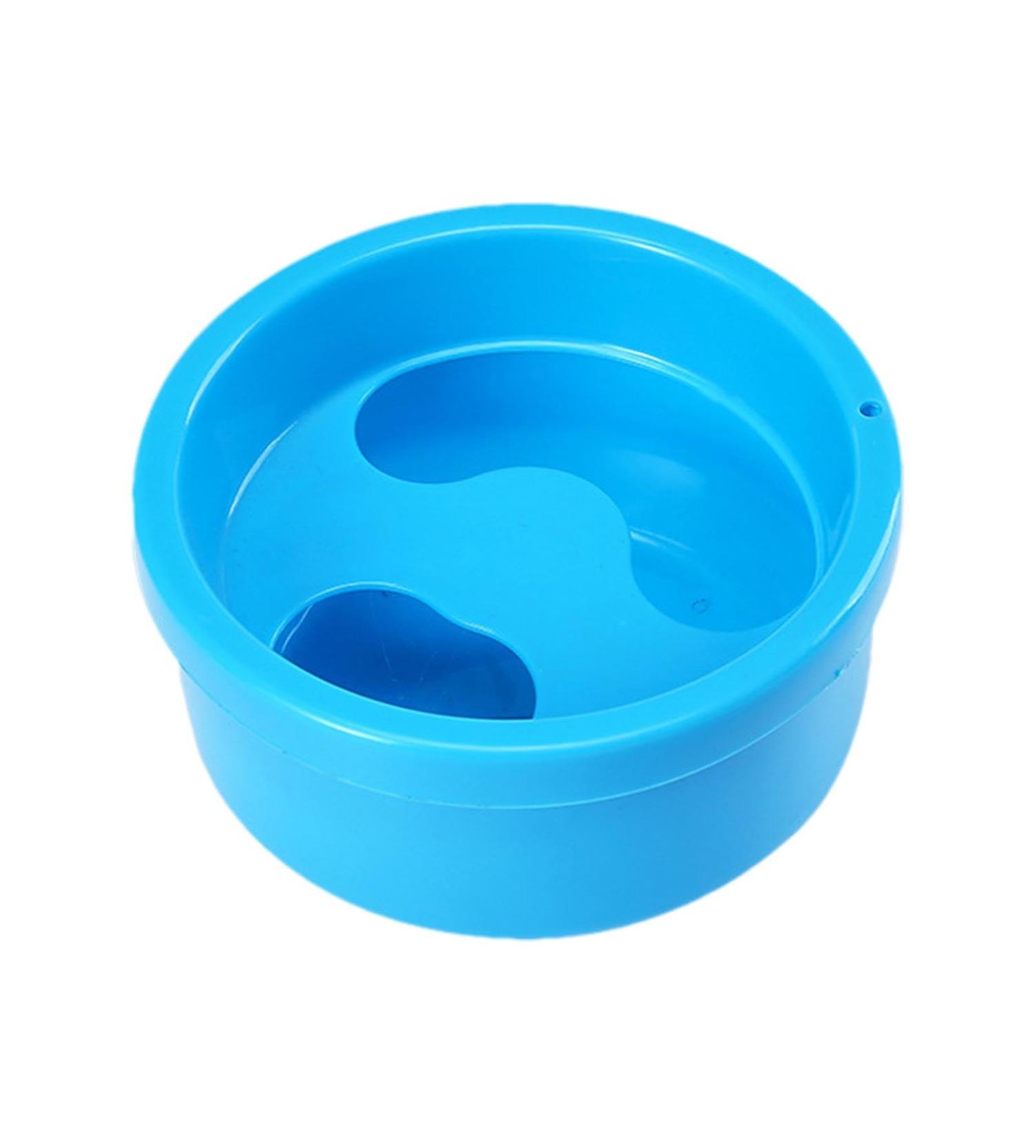 Wontool Manicure Soaking Bowl - Manicure Care Soak Bowl | Nail Soaking Container Manicure Hand Bowl Art Hand Wash Spa Tool Manicure Tool for Salon Home Blue - Buy Online on GoSupps.com