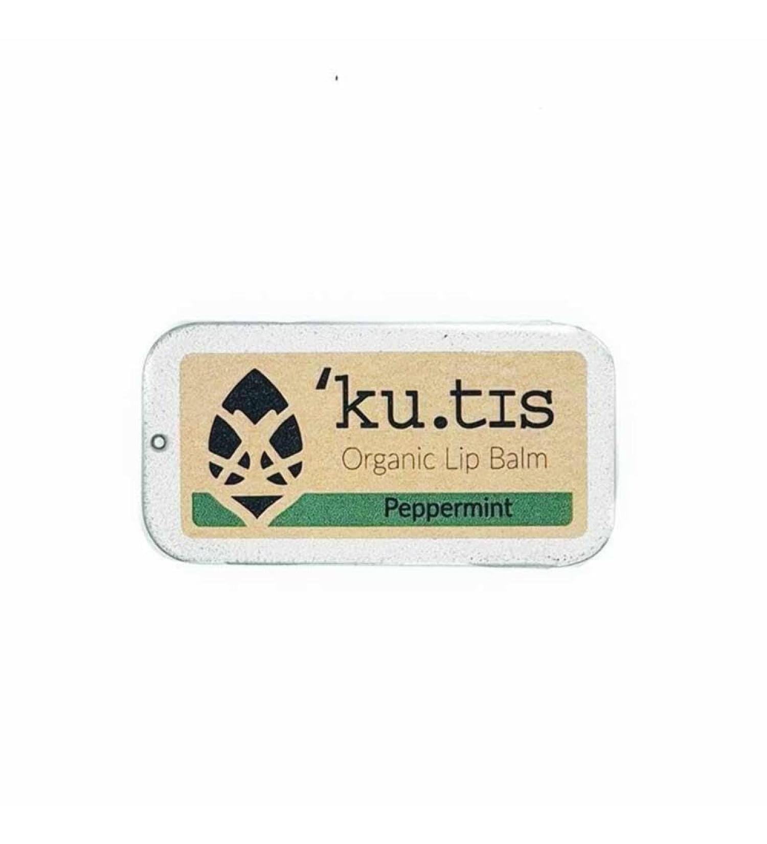 Kutis Organic Peppermint Scented Lip Balm 8g - Buy Online on GoSupps.com