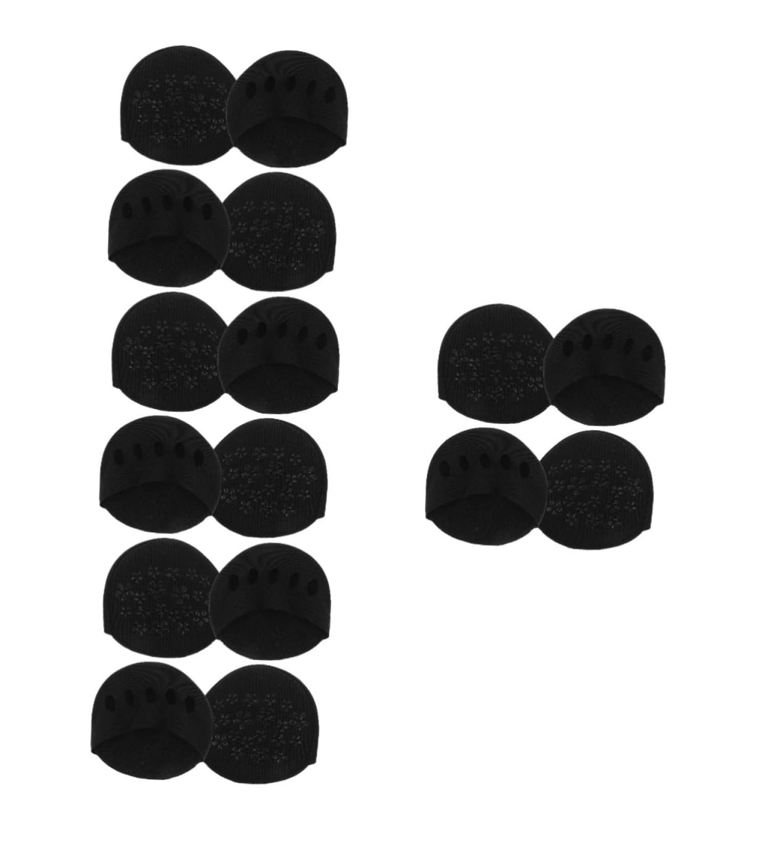 GLEAVI High Heels Forefoot Pad Insoles - 8 Pairs Non-Slip Summer Socks for Women - Comfort Relief Metatarsal Half Socks - Buy Online on GoSupps.com