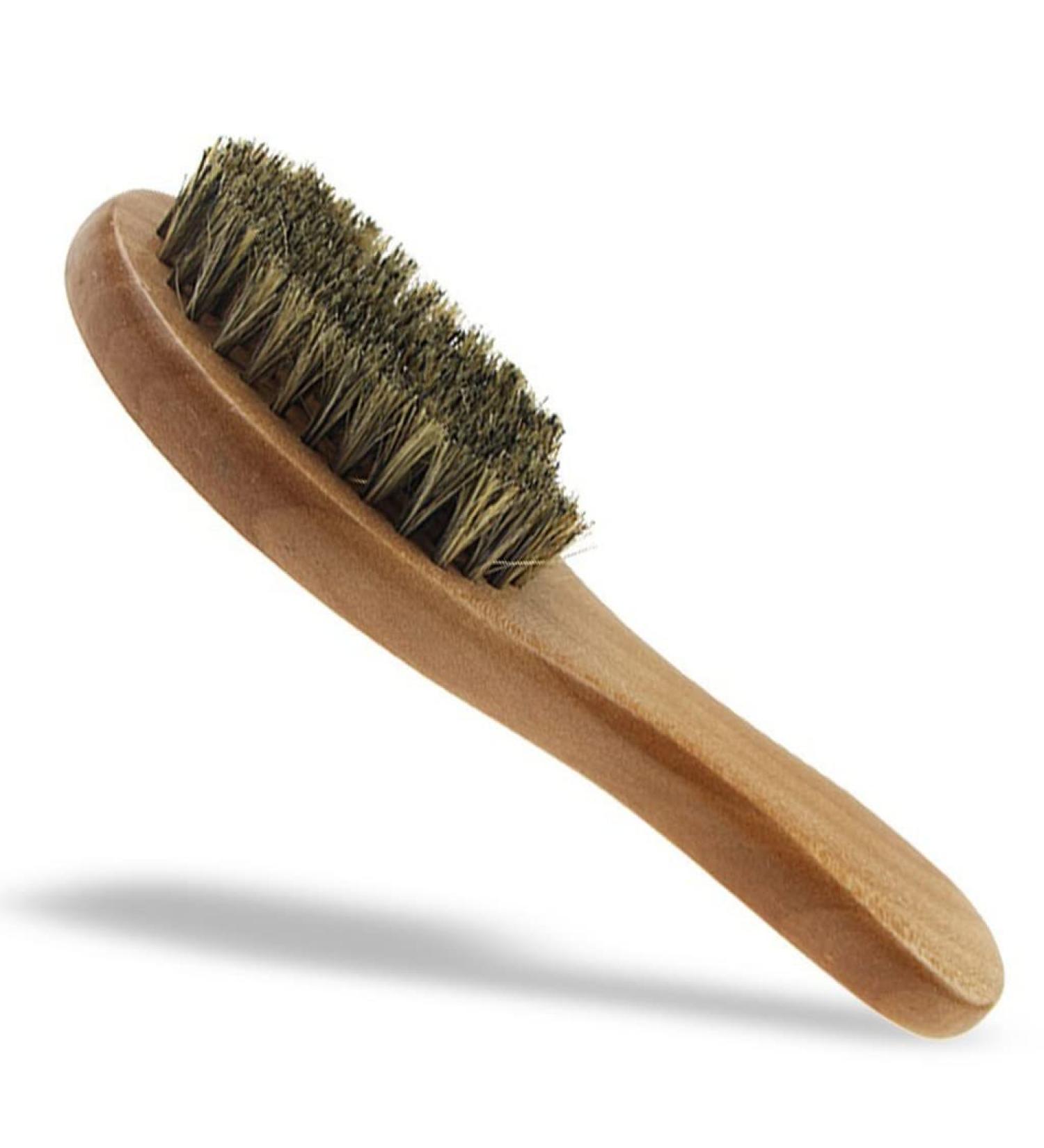 BbteK Combing Brush for Men and Women Shredded Hair Brush Bristles Beard Brush Shredded Hair Brush Hair Brush Wooden Comb Hair Comb Household Items Barber Comb Comb for Curly Hair Comb - Buy Online on GoSupps.com