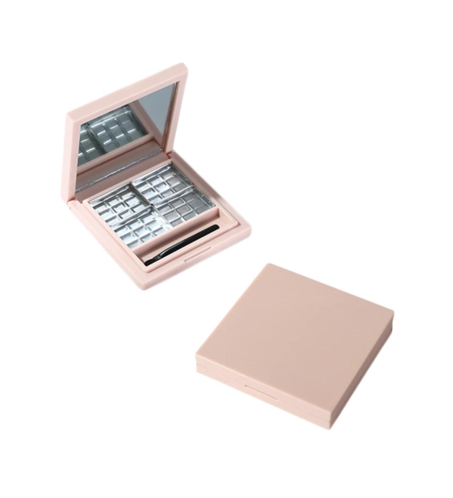 BIUDECO 2pcs Empty Eyeshadow Dish Empty Makeup Palette Magnetic with Pans Highlighters Makeup Tray - Buy Online on GoSupps.com