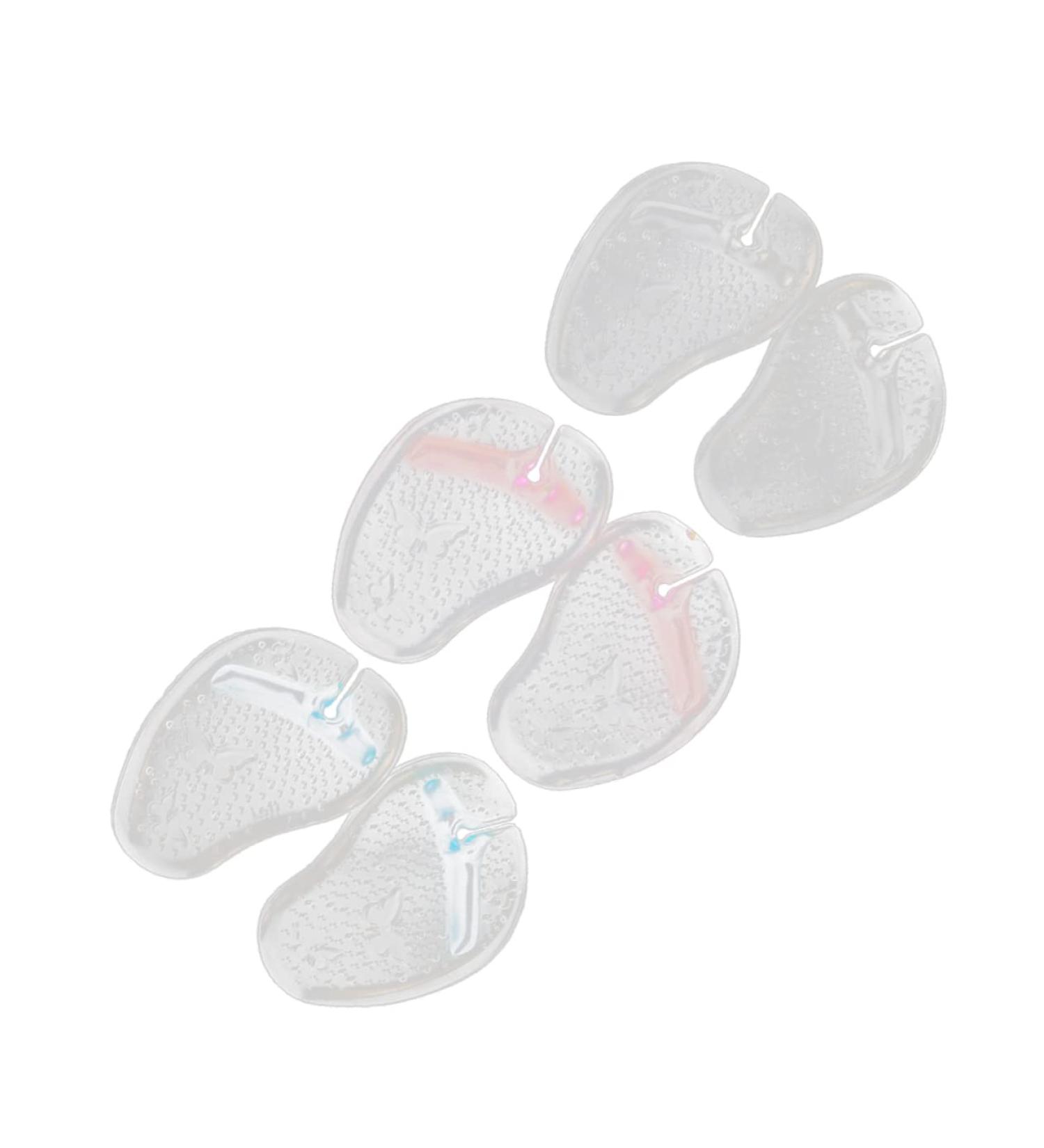FOMIYES 3 Pairs Gel Forefoot Pad Flip-Flops - Comfort Slipper Pads for All-Day Support | International Shipping Available - Buy Online on GoSupps.com