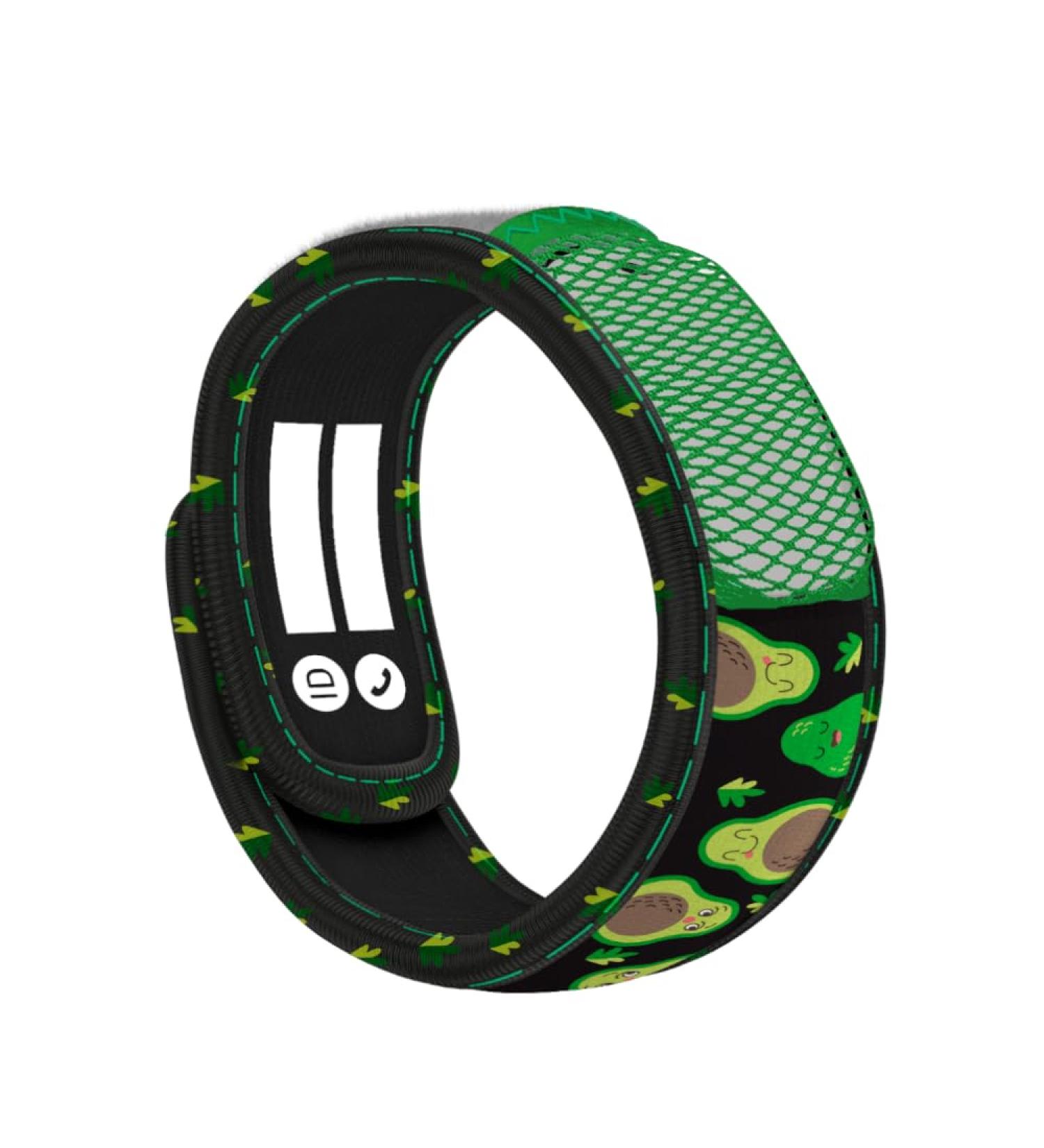 PARA'KITO Mosquito Repellent Kids Wristband - Avocado