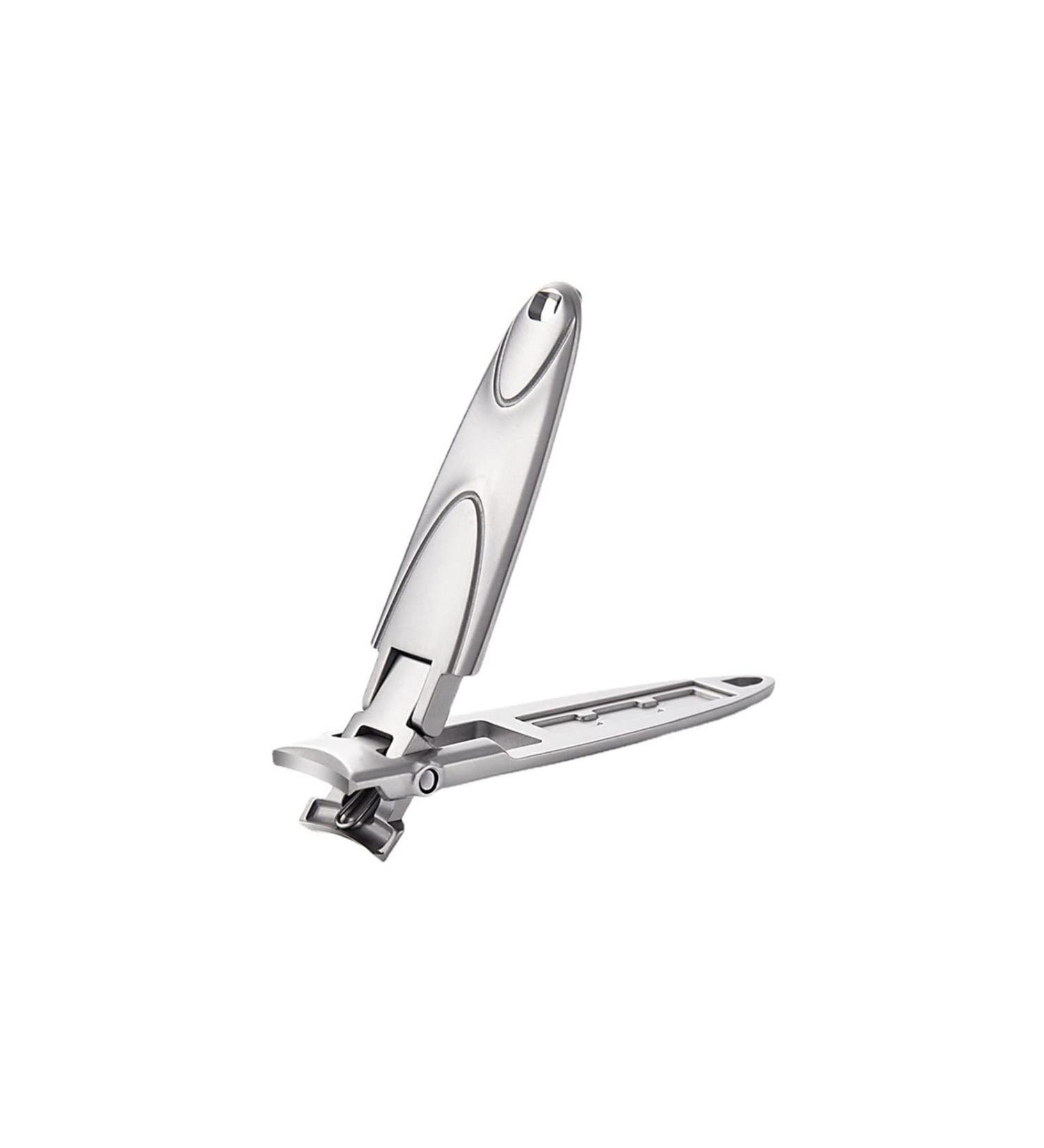 SVAASA Nail Clippers Ultra-Thin Portable Nail Clippers Steel Cutter Thick Nails Toe Nail Cutter Anti-Splash Clippers Manicure Finger Nails Tools - Buy Online on GoSupps.com