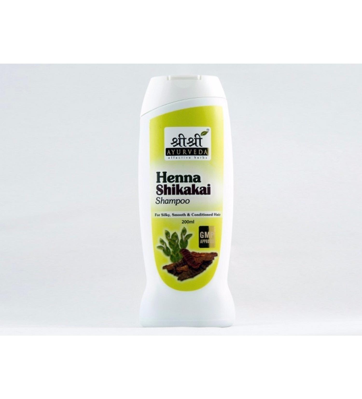 SRI SRI AYURVEDA Henashikkai Shampoo 200 Ml Natural - Buy Online on GoSupps.com